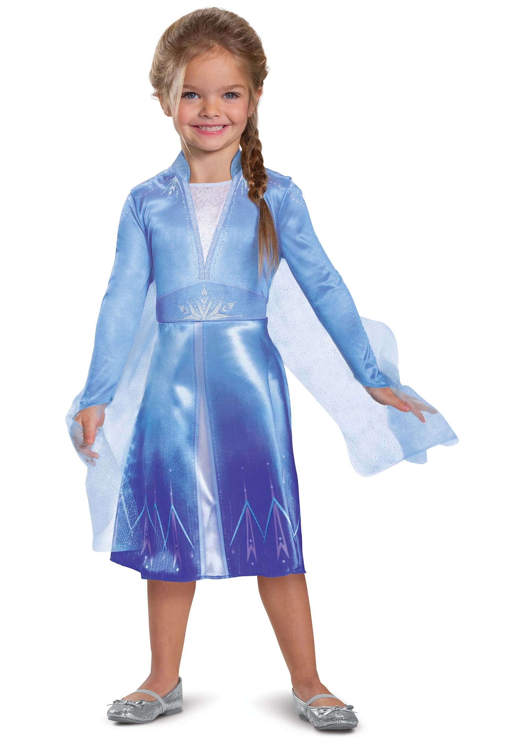 Frozen Elsa Travelling Dress Costume for Girls