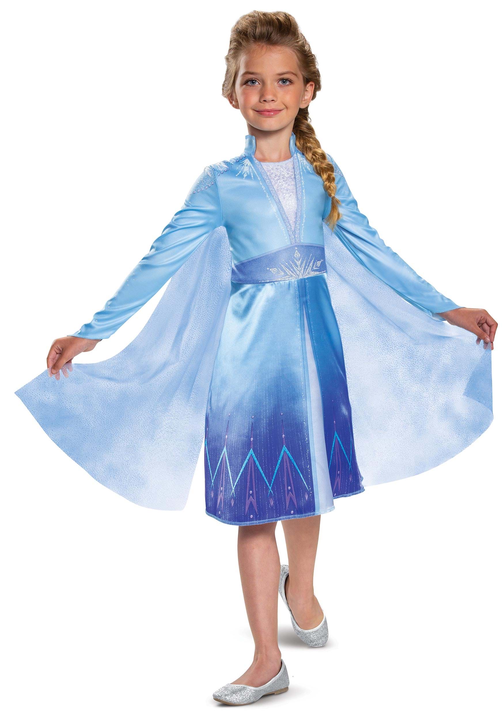 Frozen Elsa Travelling Dress Costume for Girls