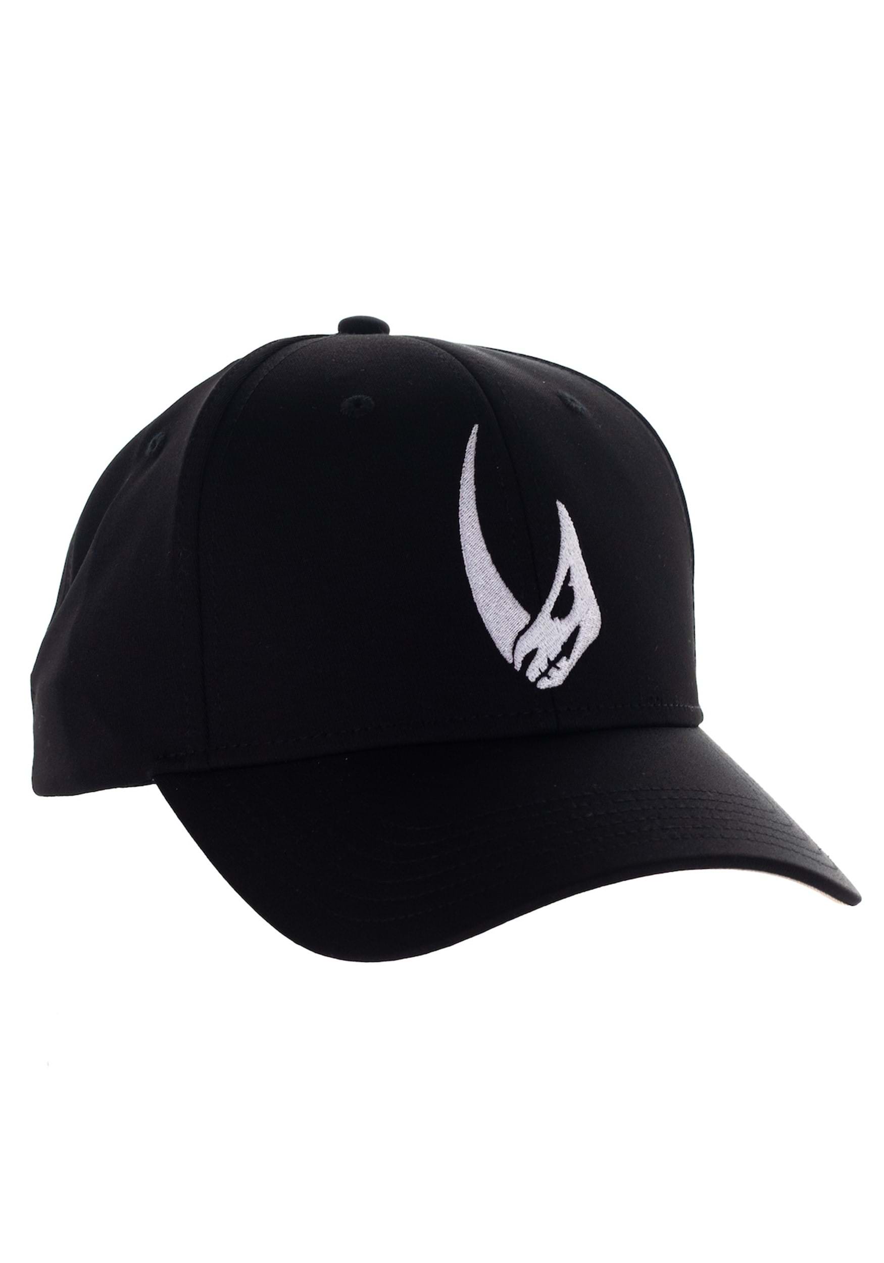 Star Wars Mandalorian Mudhorn Sigil Flex Fit Black Hat