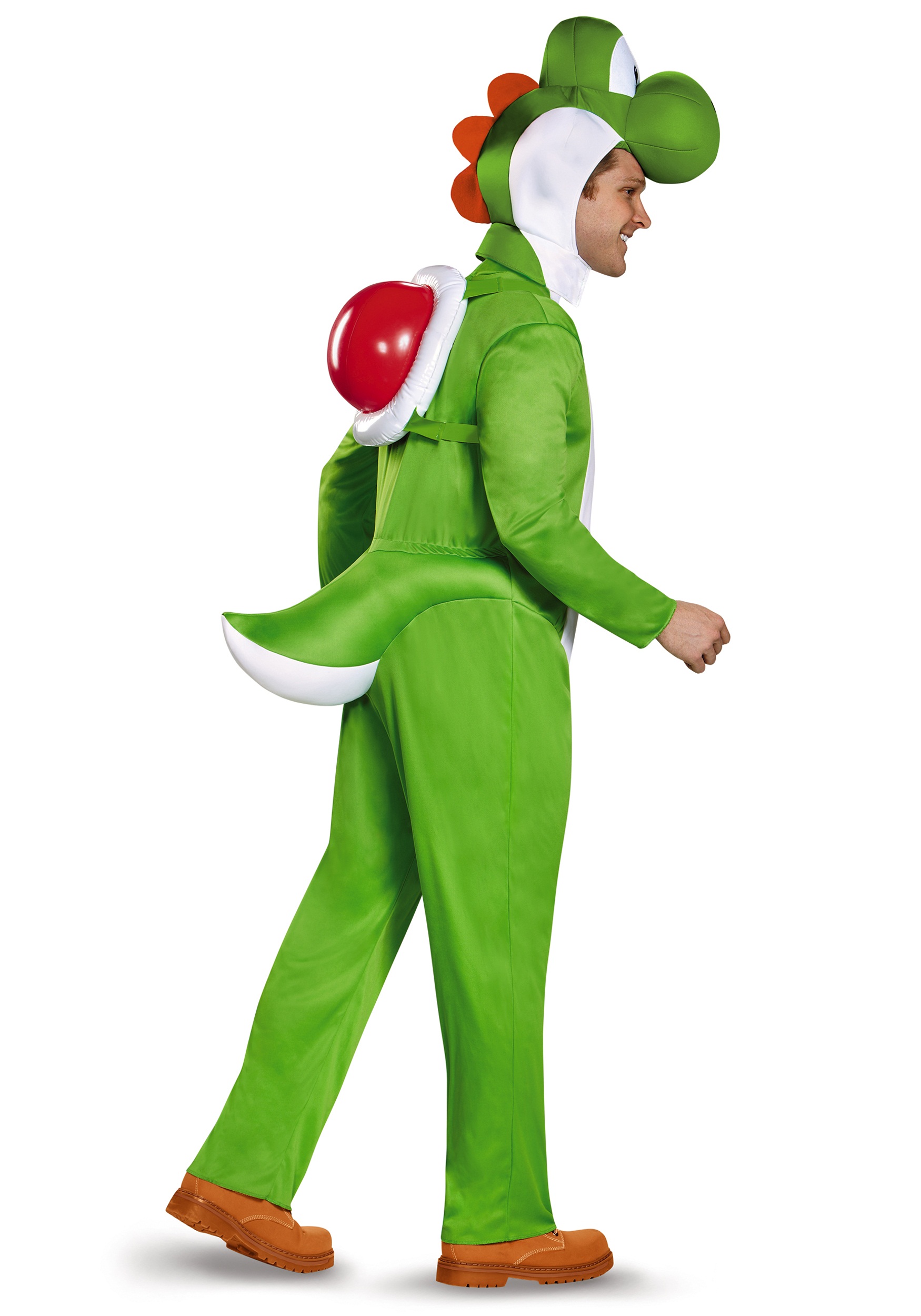 Deluxe Yoshi Plus Size Costume for Adults