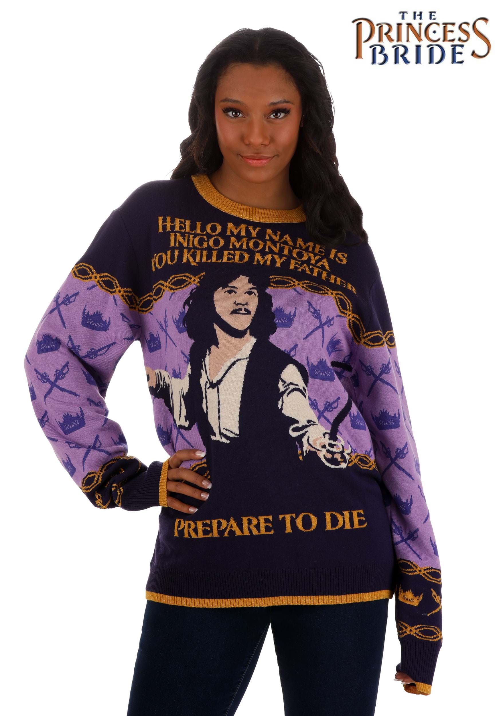 Inigo Montoya Princess Bride Adult Sweater