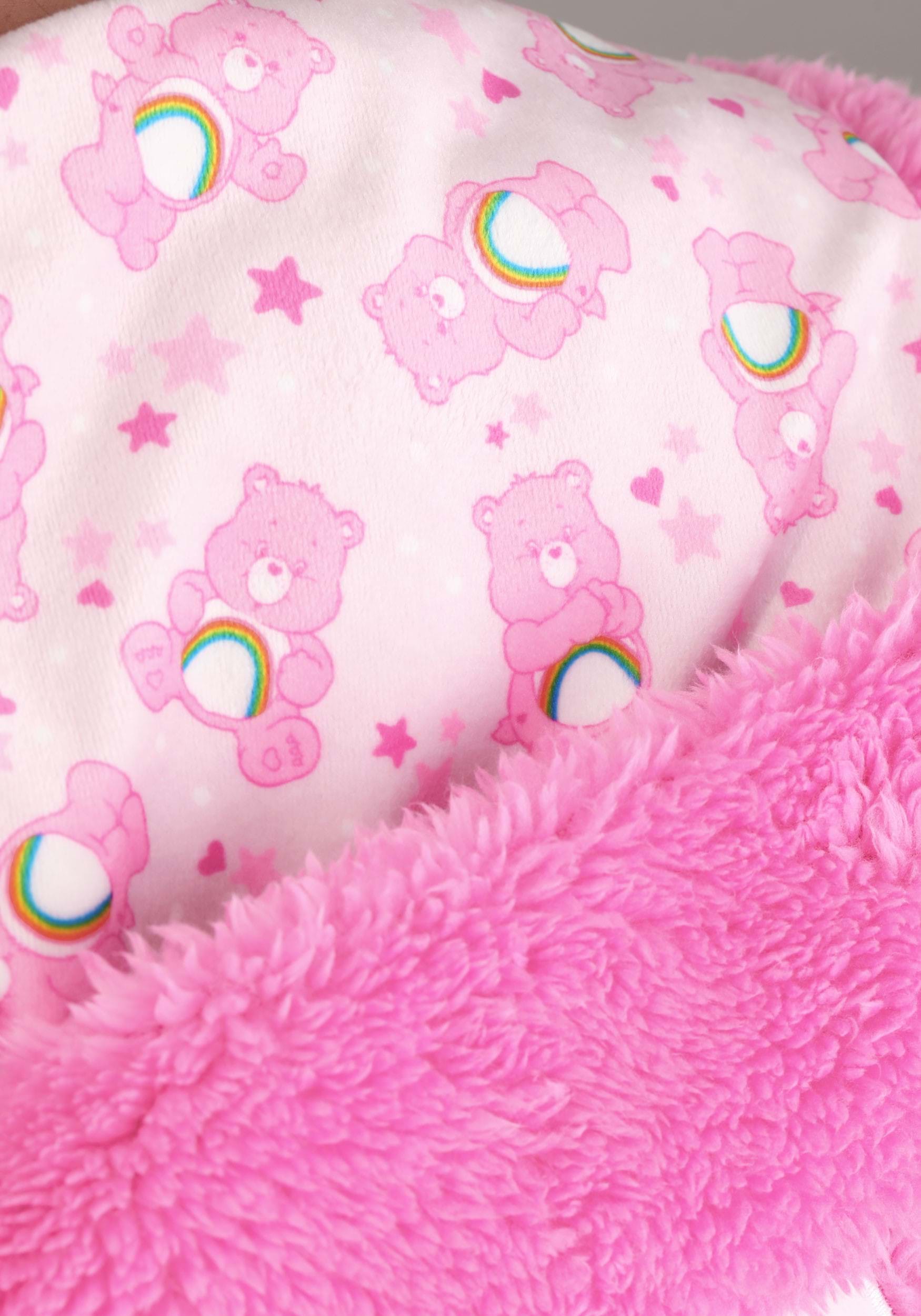 Adult Care Bears Hooded Cheer Bear Robe