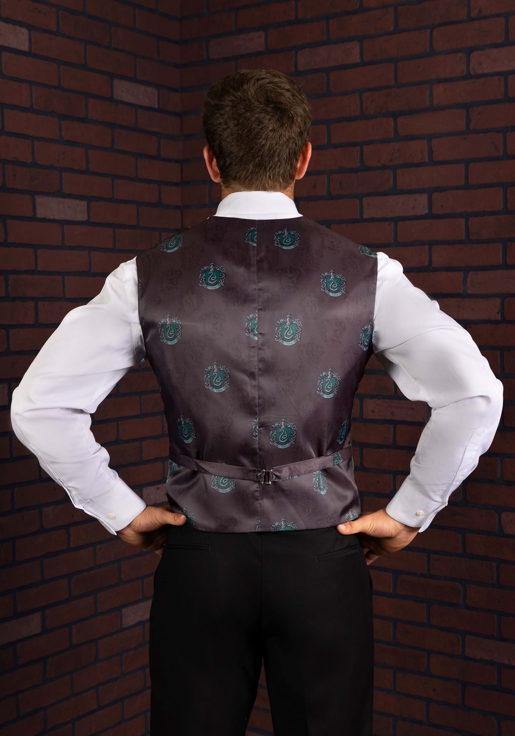 Harry Potter Slytherin Deluxe Men's Vest