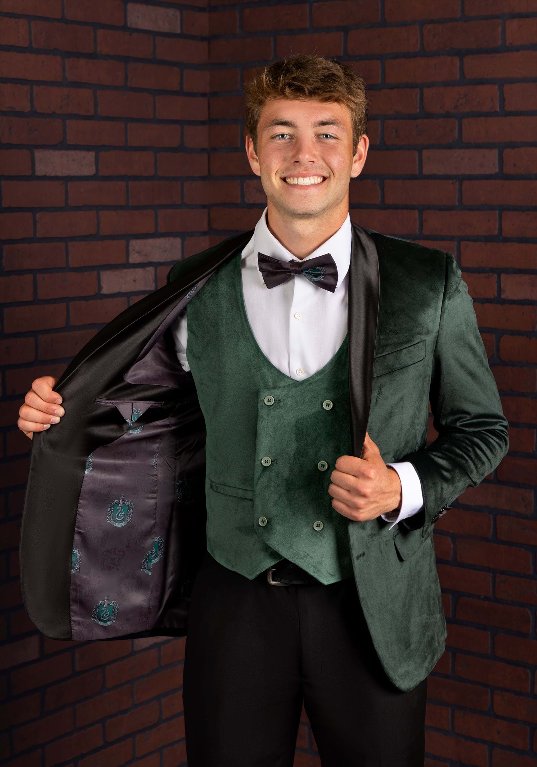 Harry Potter Slytherin Deluxe Men's Vest