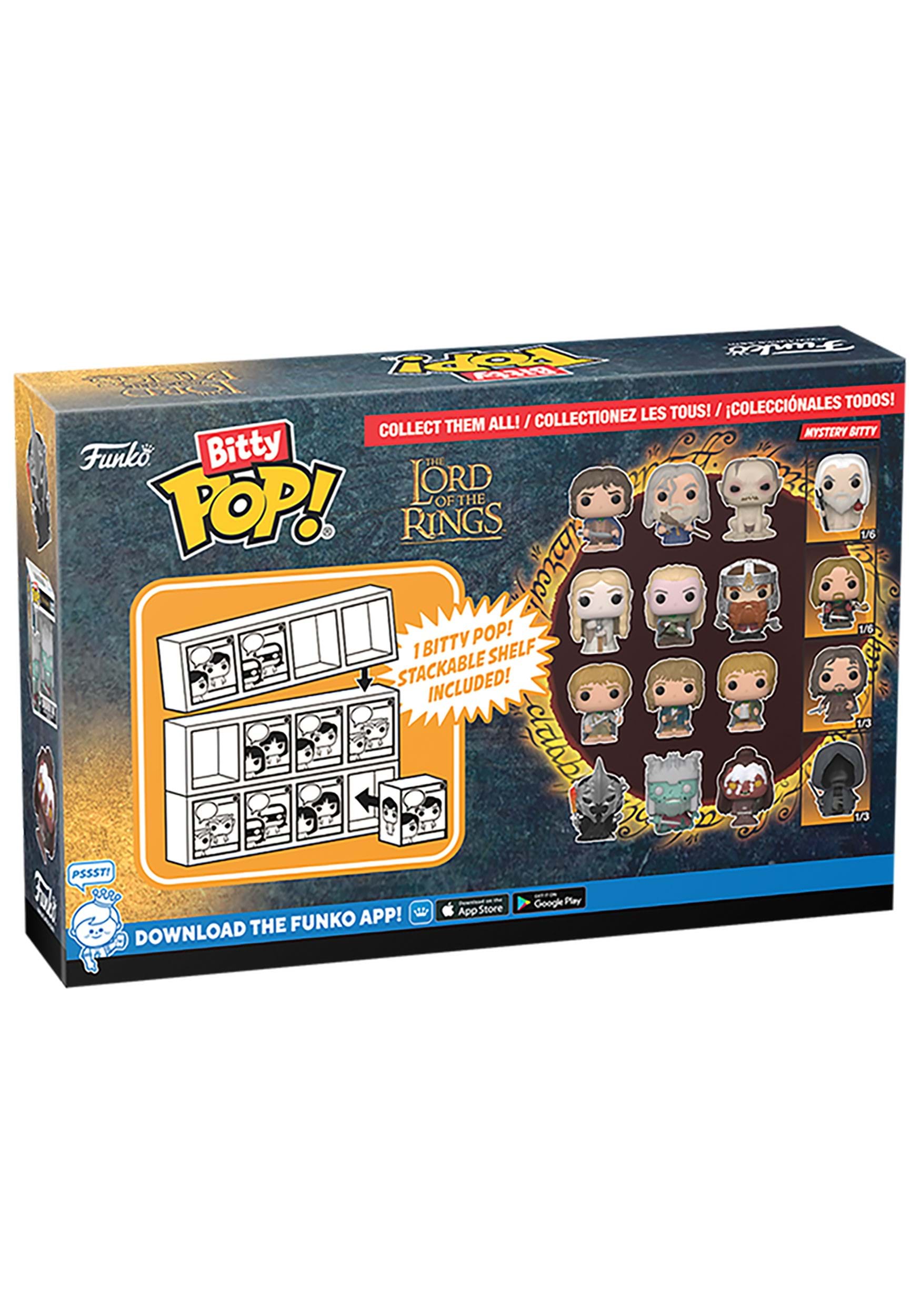 Bitty POP! Lord of the Rings - Witch King 4 Pack Mini Vinyl Figure Set