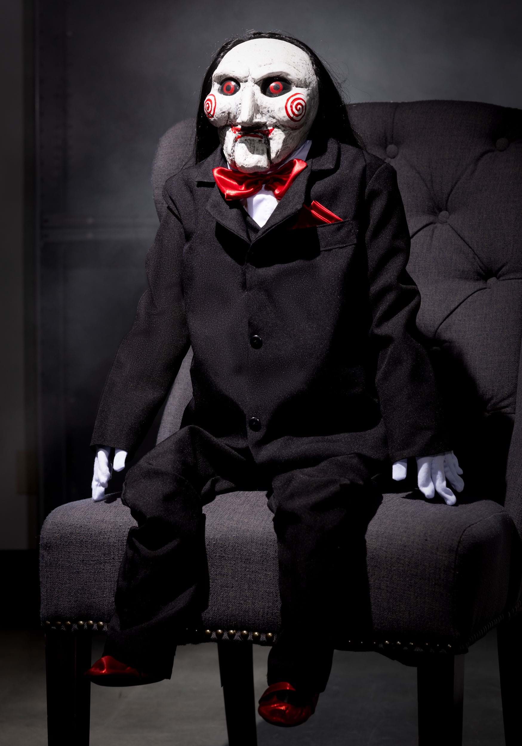 40-Inch Saw Billy Puppet Movie Replica Prop Decoration 1 40-Inch Saw Billy Puppet Movie Replica Prop Decoration