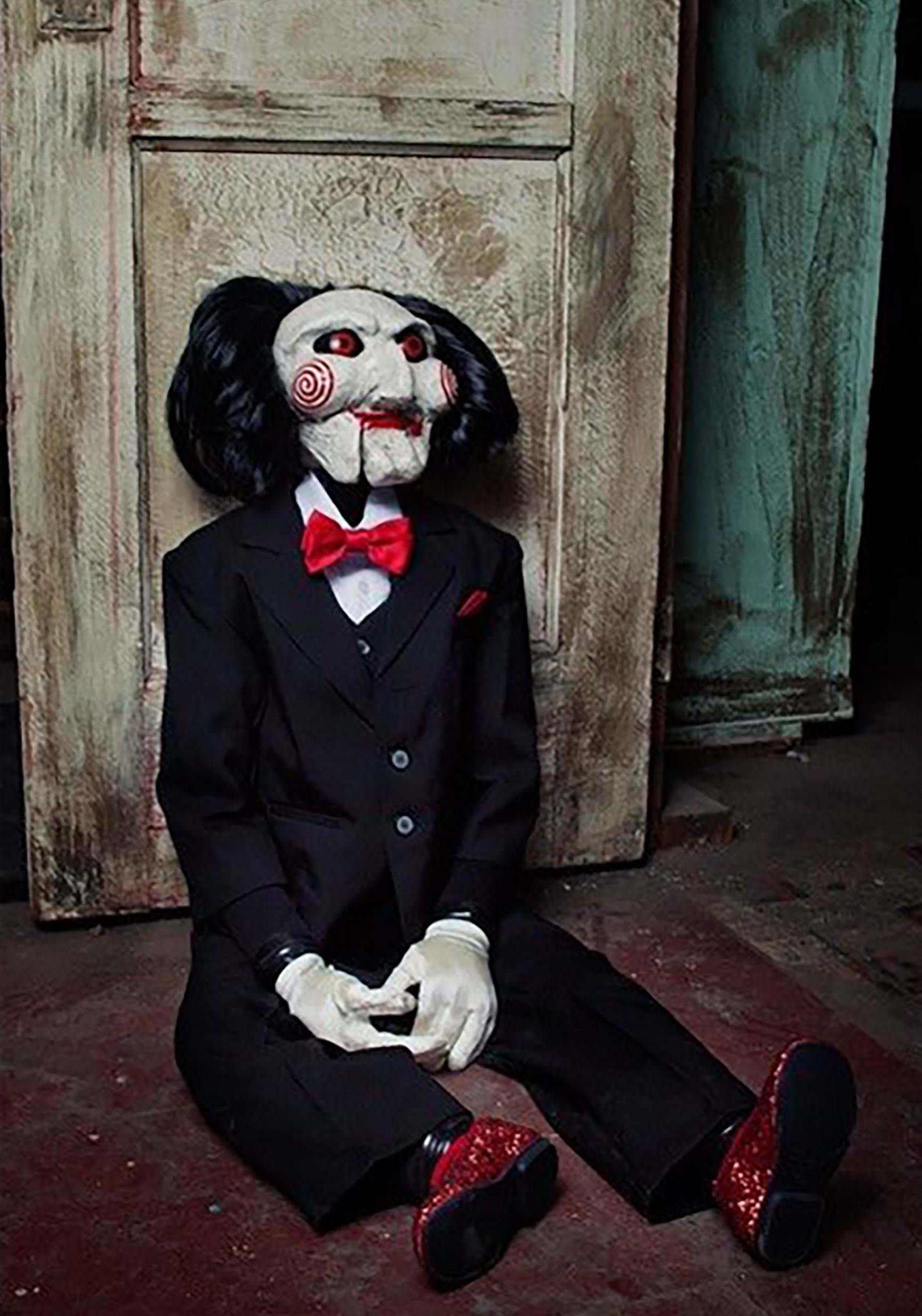 40-Inch Saw Billy Puppet Movie Replica Prop Decoration 2 40-Inch Saw Billy Puppet Movie Replica Prop Decoration