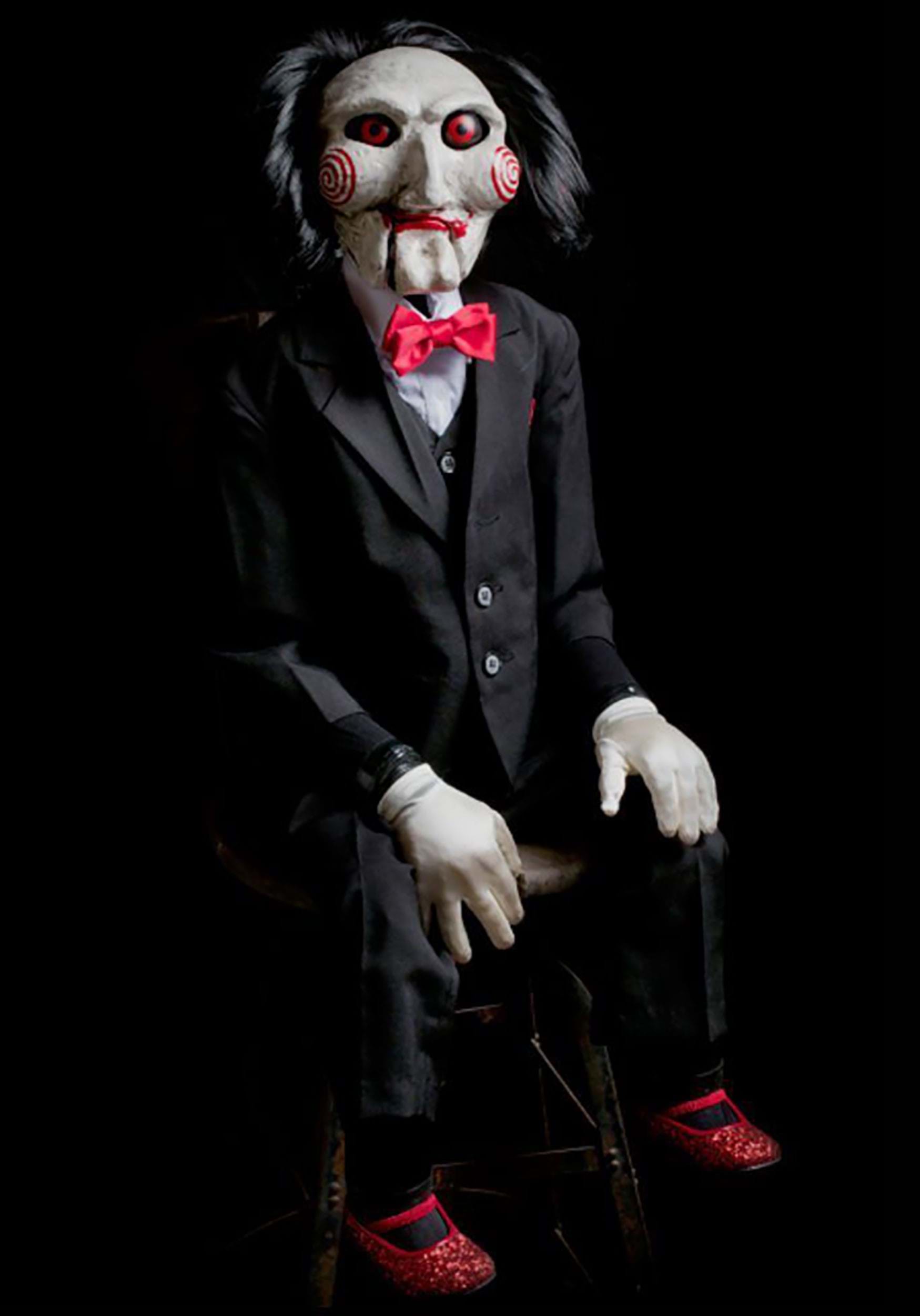 40-Inch Saw Billy Puppet Movie Replica Prop Decoration 3 40-Inch Saw Billy Puppet Movie Replica Prop Decoration