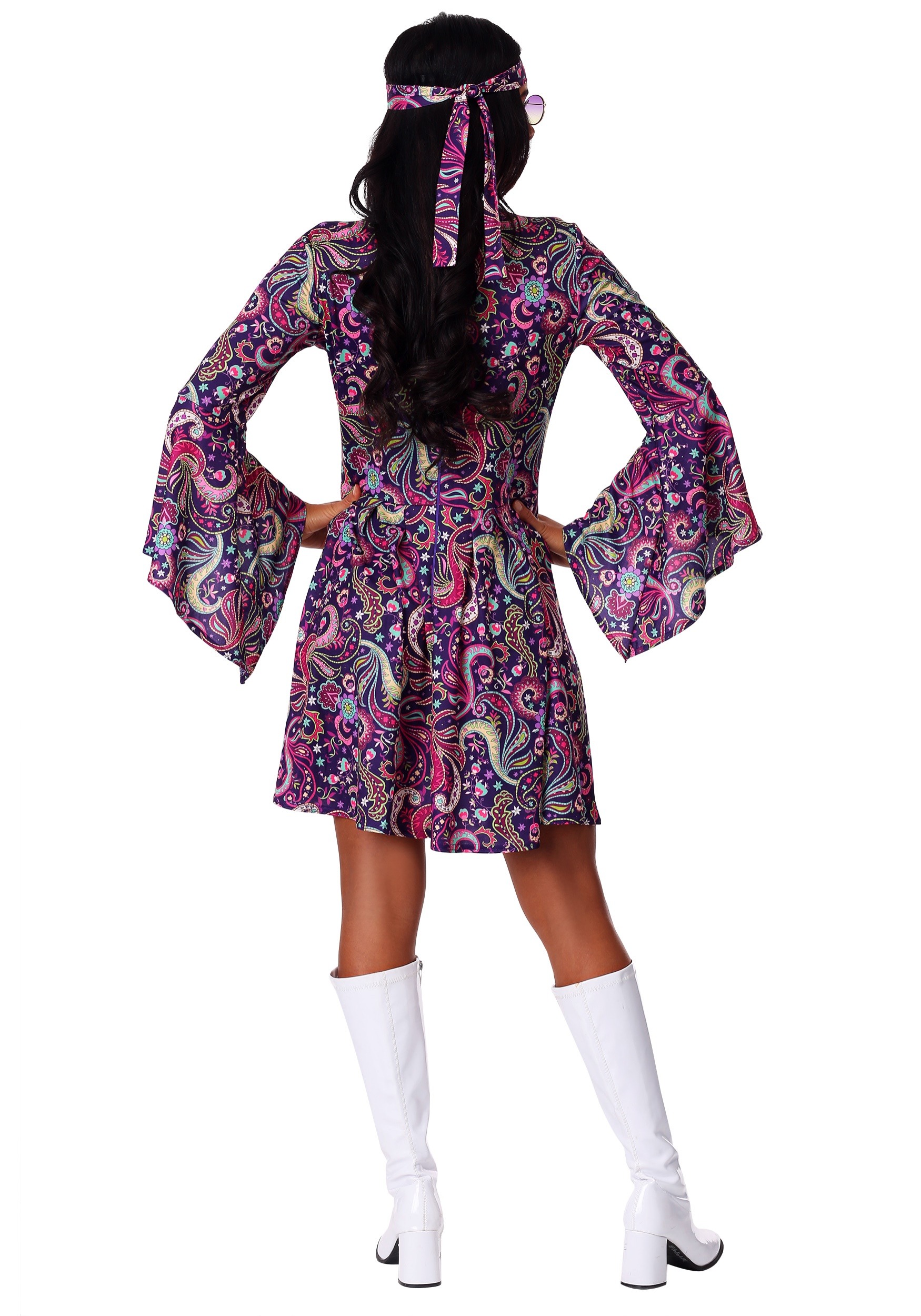 Woodstock Hippie Costume for Women