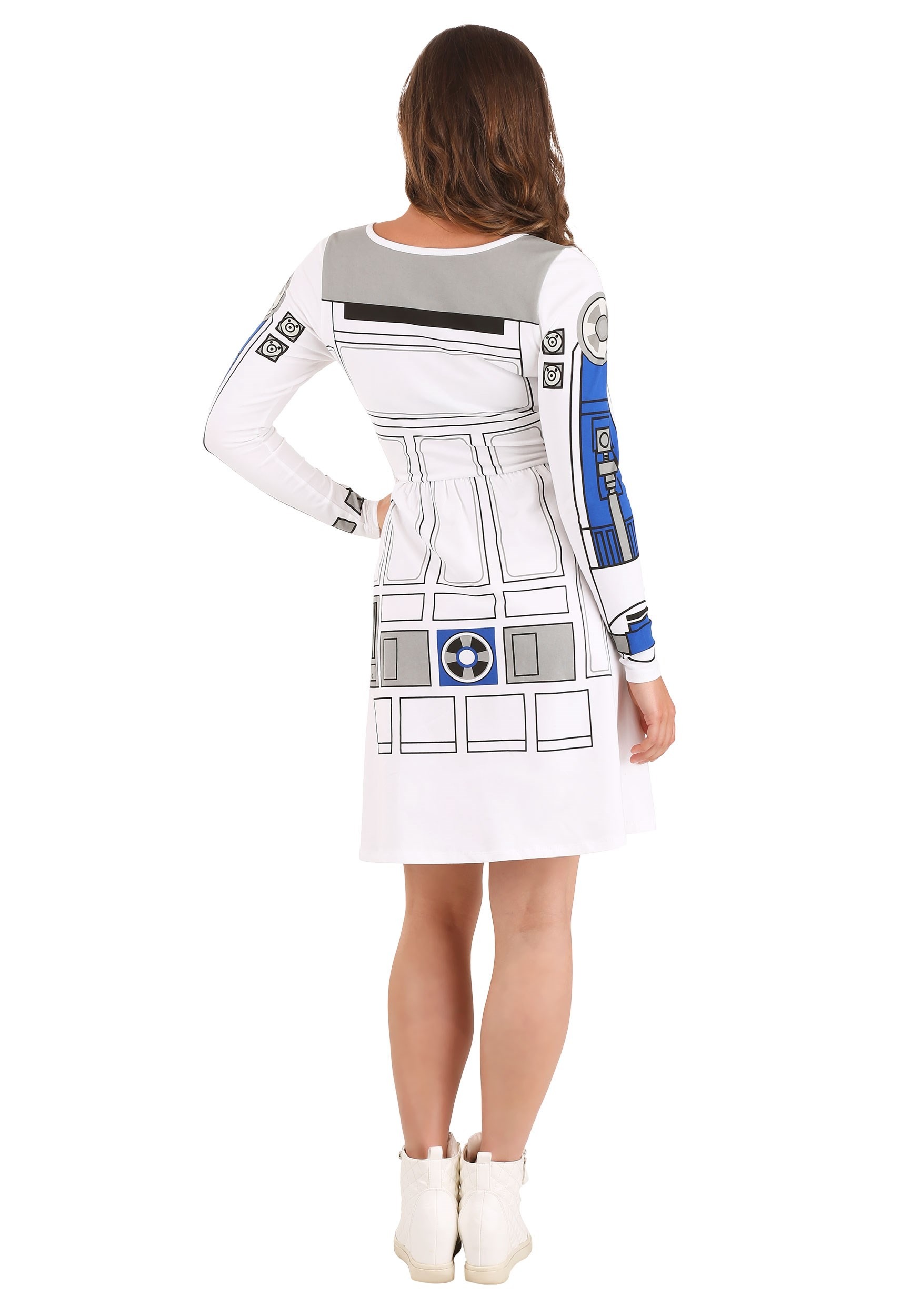 Women's Star Wars I Am R2D2 Skater Dress Costume