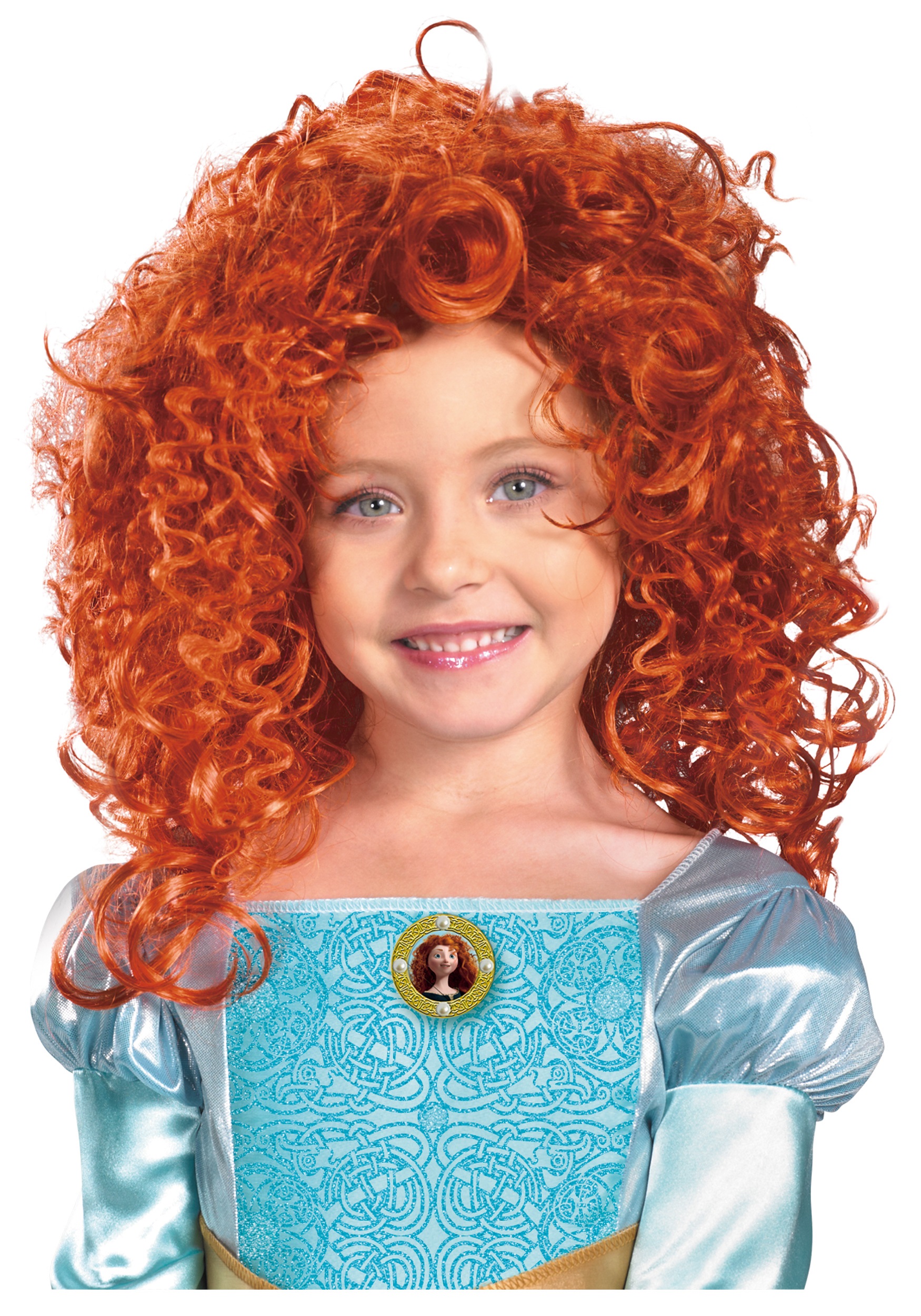 Kids Red Merida Wig