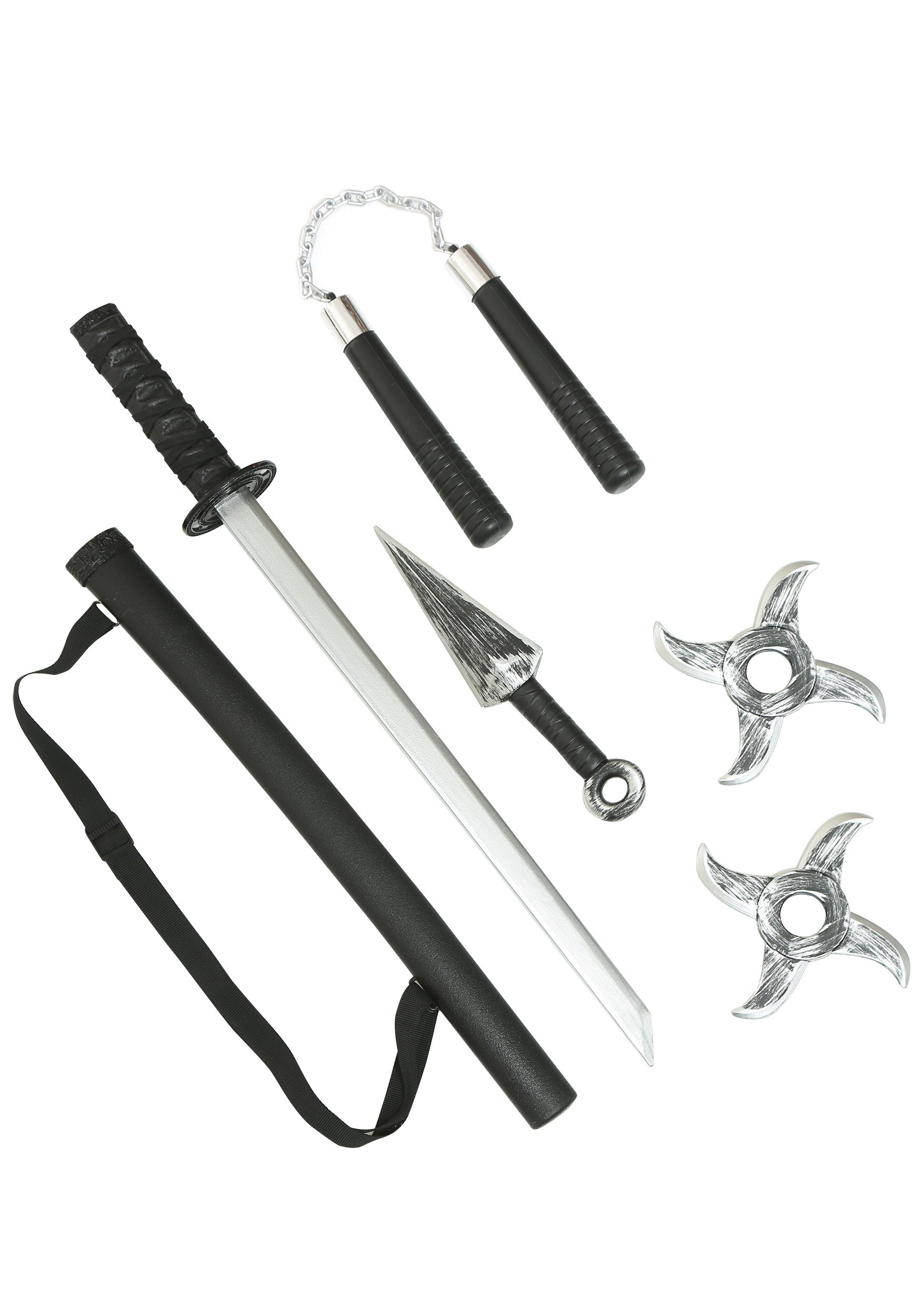 Adult Ninja Weapons Accessory Kit