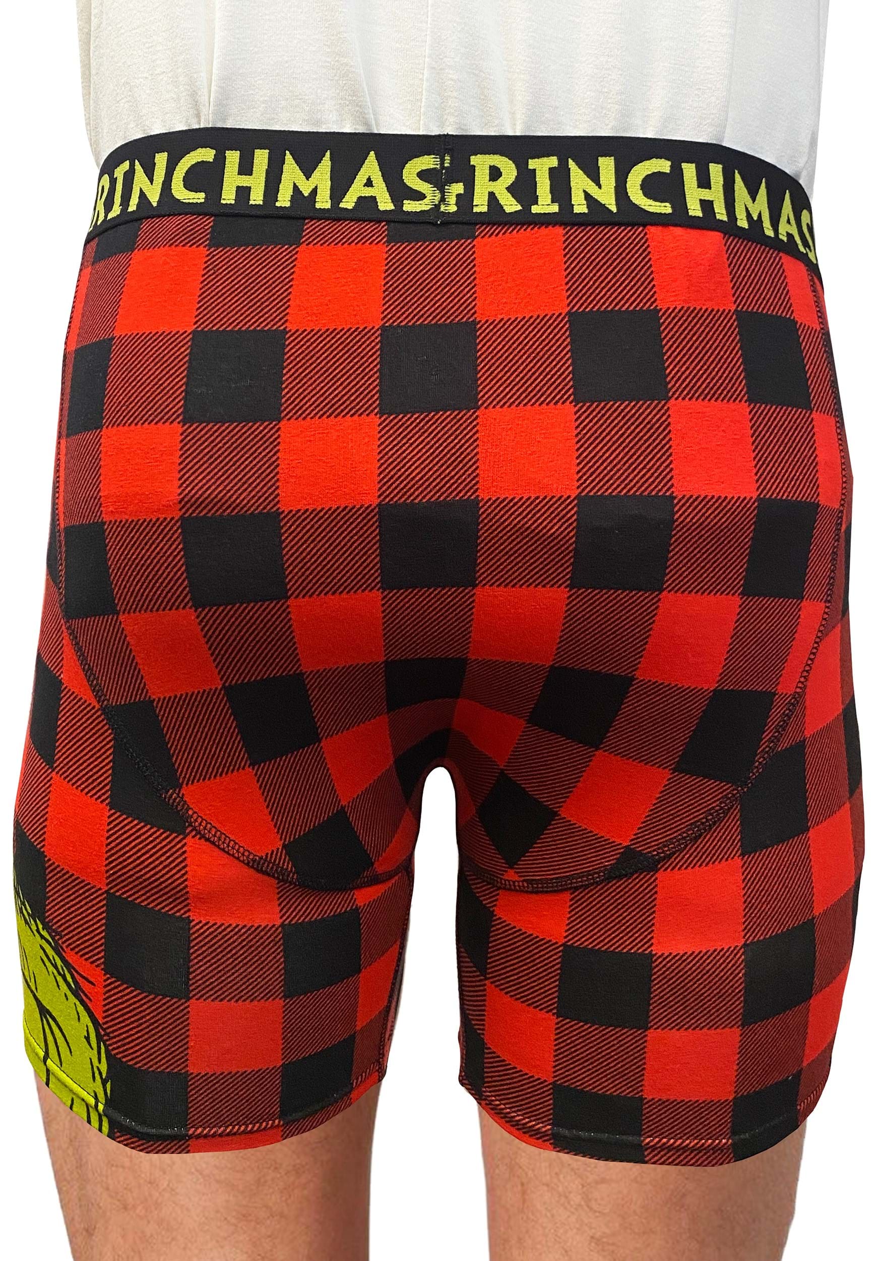 Santa Grinch Buffalo Boxer Brief