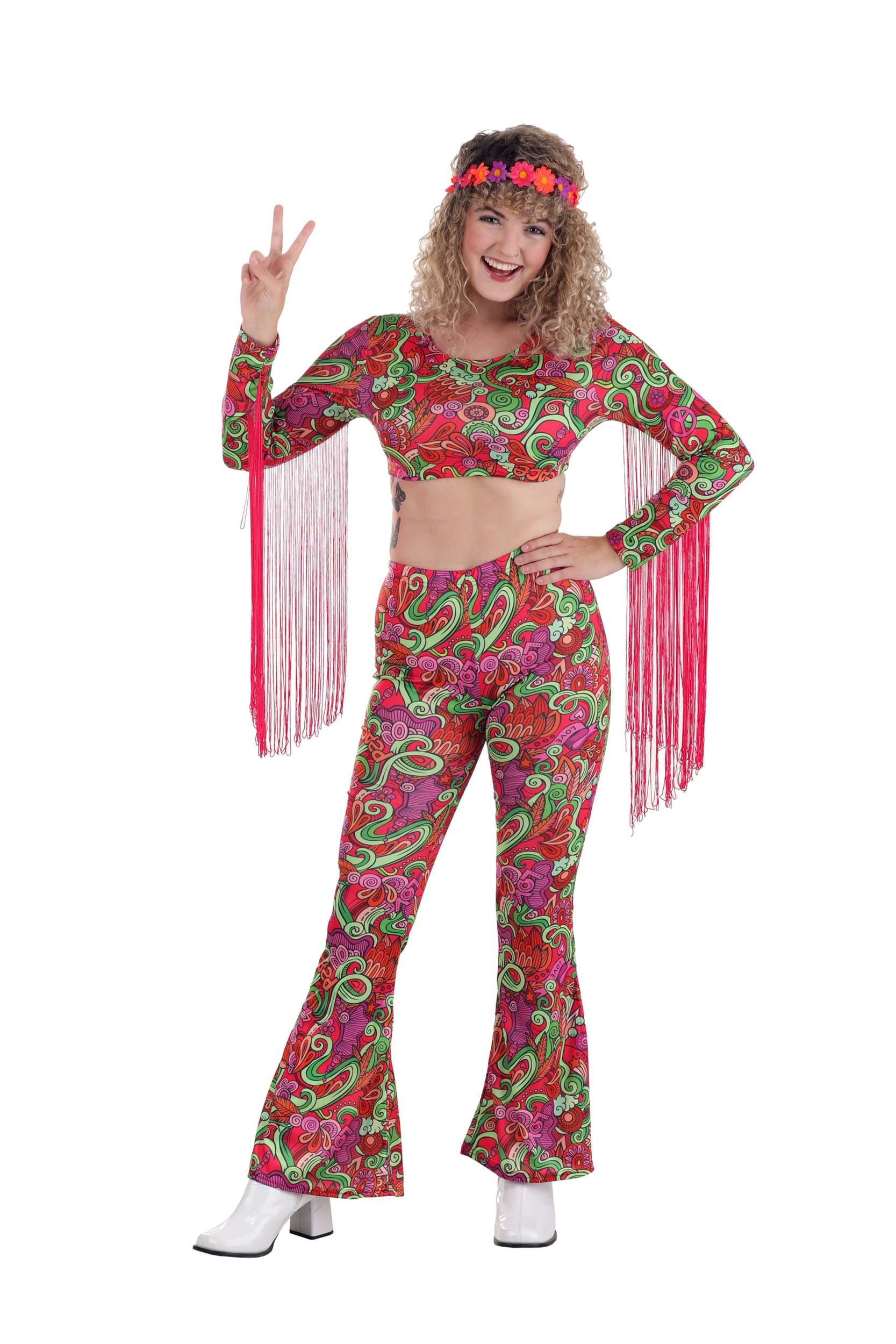 World Women's Peace Hippie Costume 6 World Women's Peace Hippie Costume