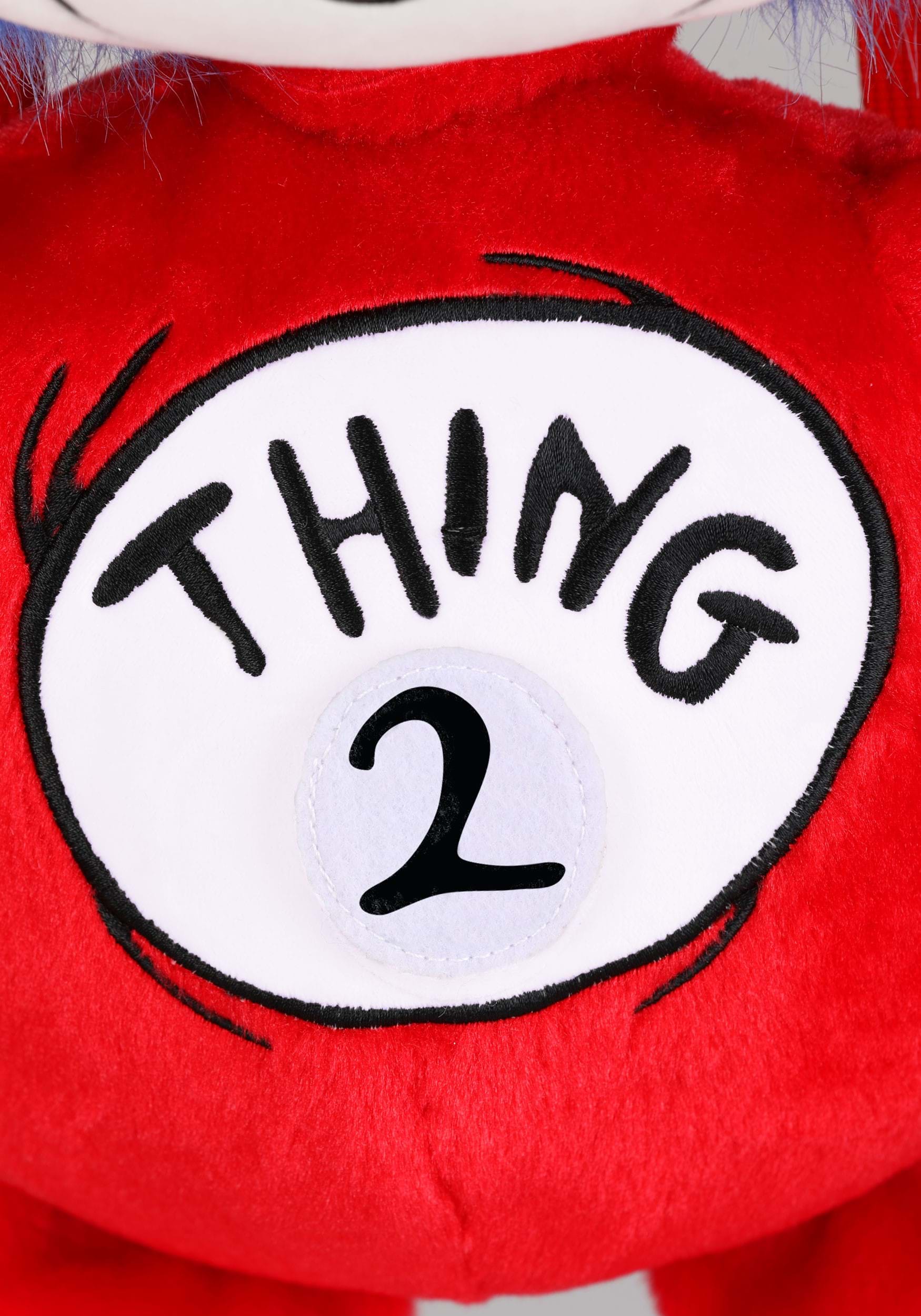 Dr. Seuss Plush Thing 1 & 2 Backpack