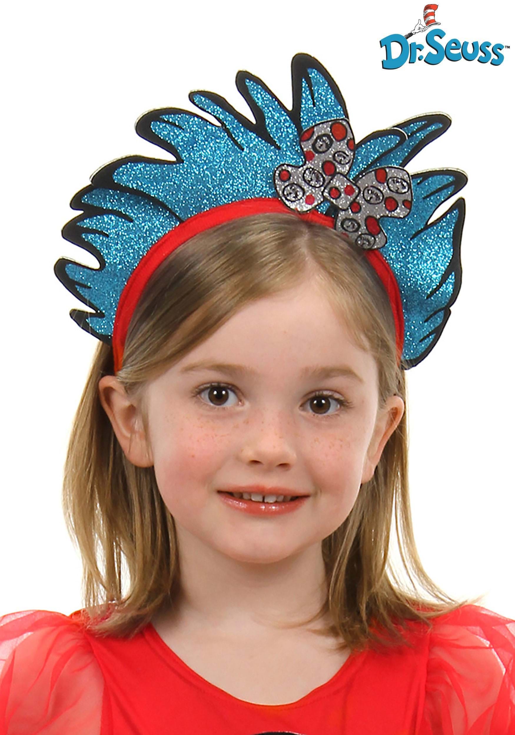 Child Thing 1 & 2 Glitter Costume Headband