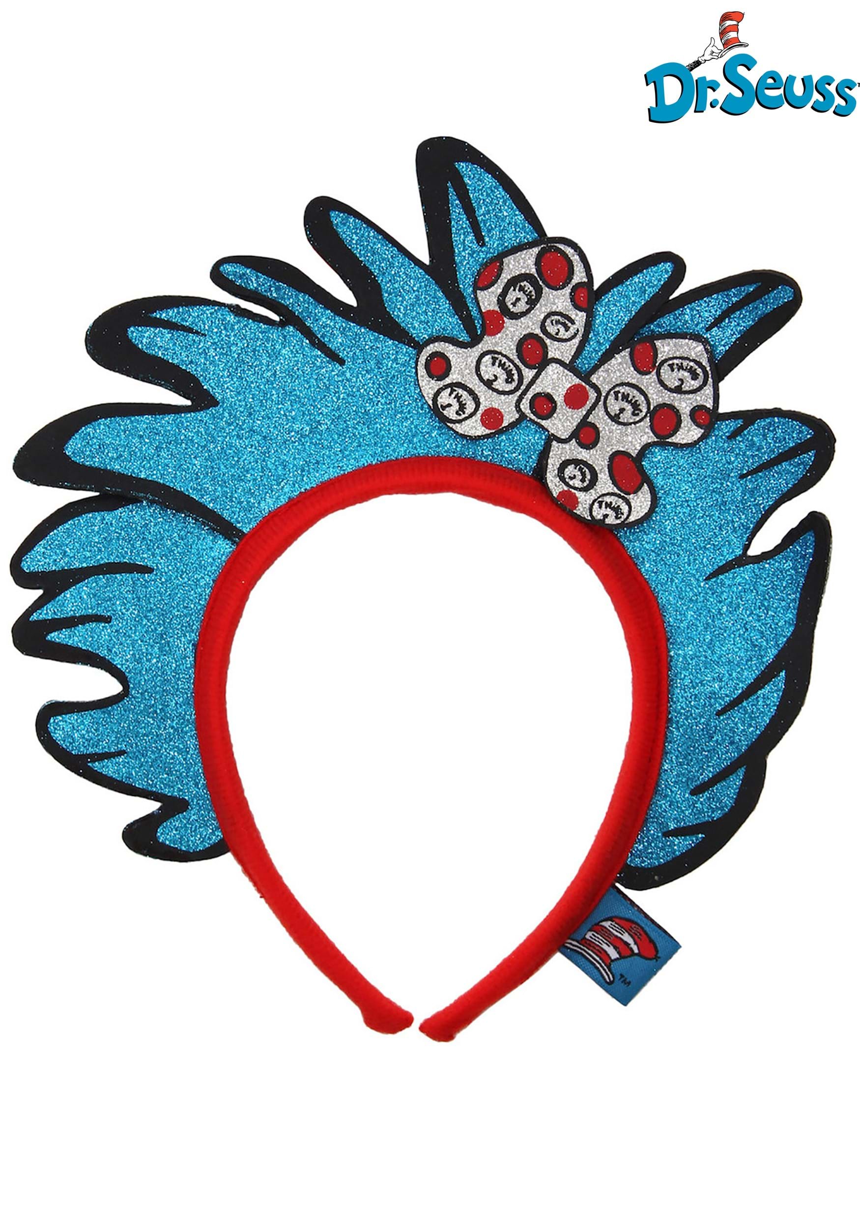Child Thing 1 & 2 Glitter Costume Headband