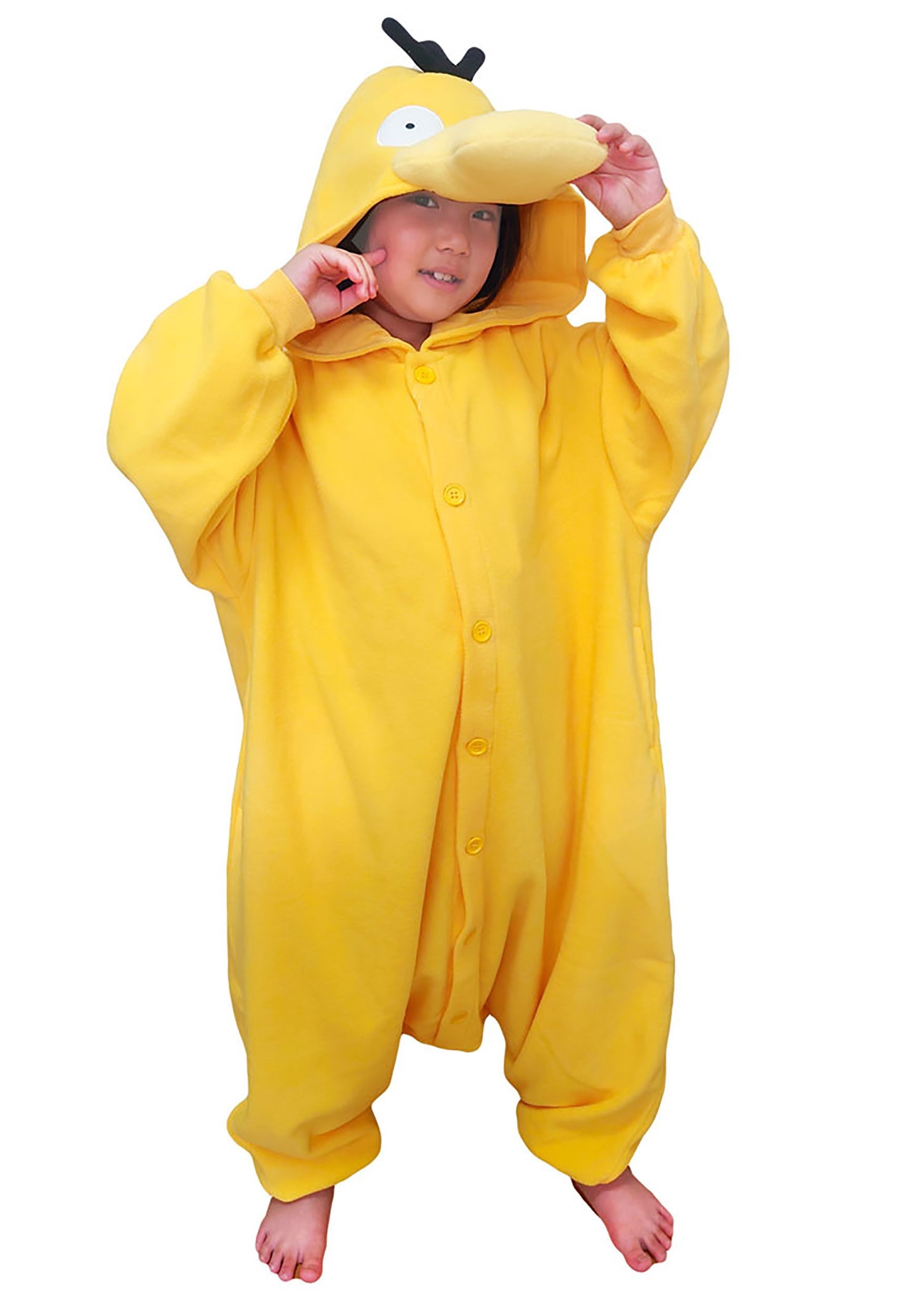 Kids Pok茅mon Psyduck Kigurumi