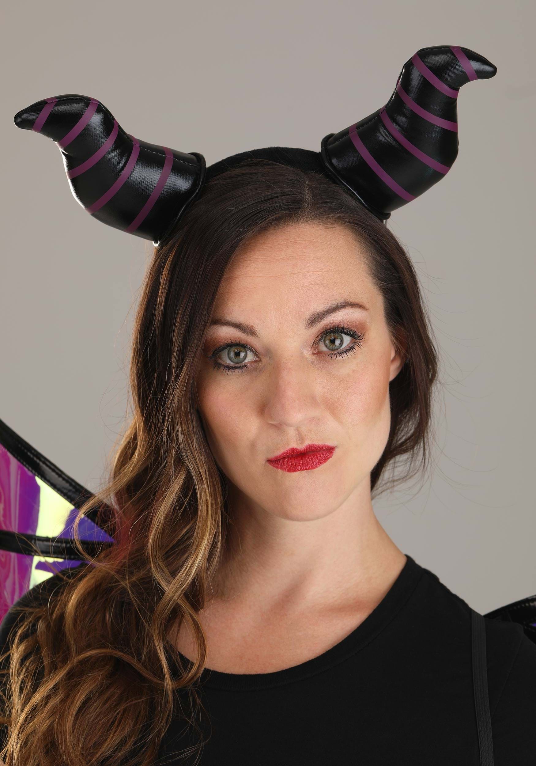 Maleficent Dragon Horns Headband & Wings Kit