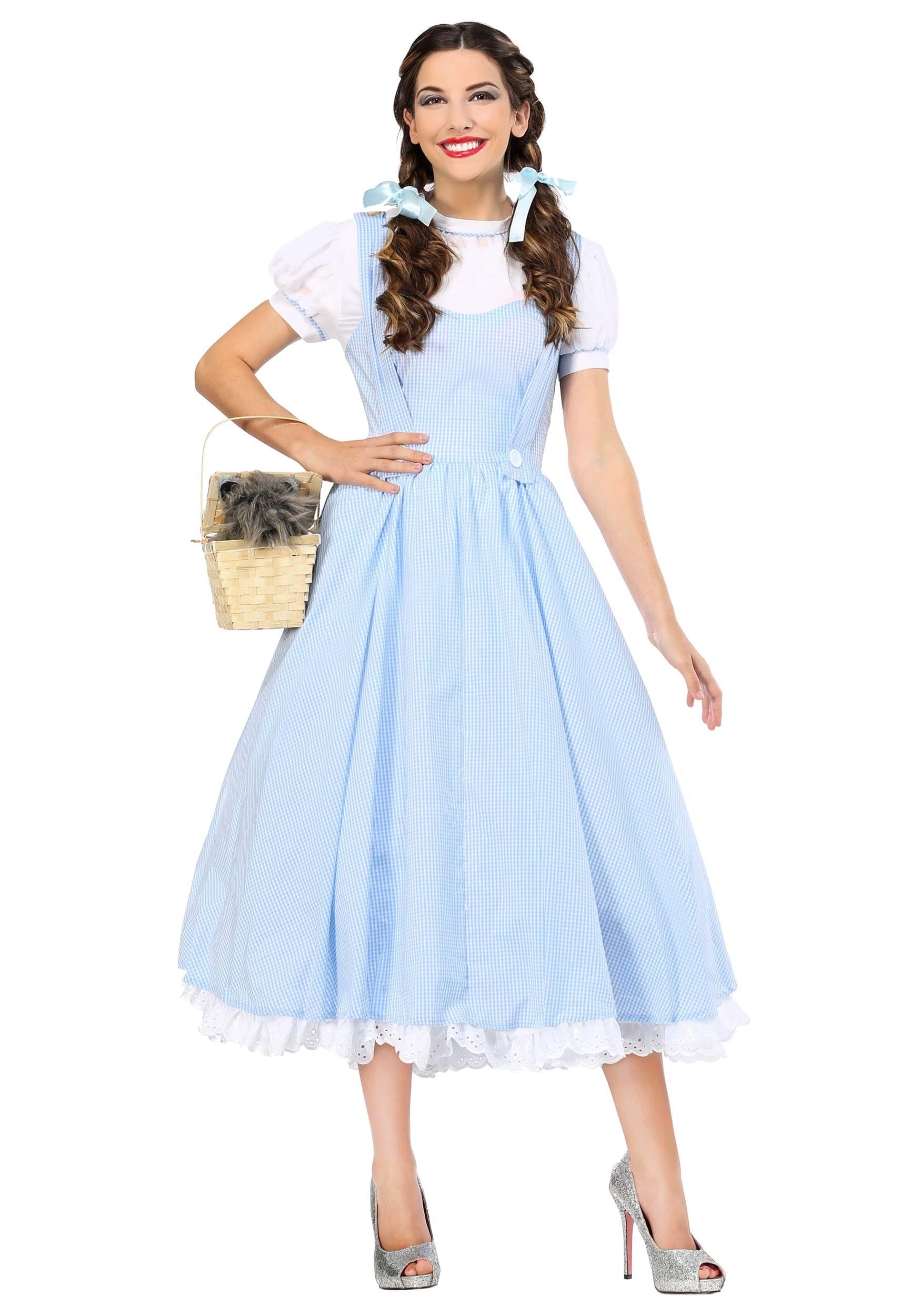 Women's Deluxe Kansas Girl Costume