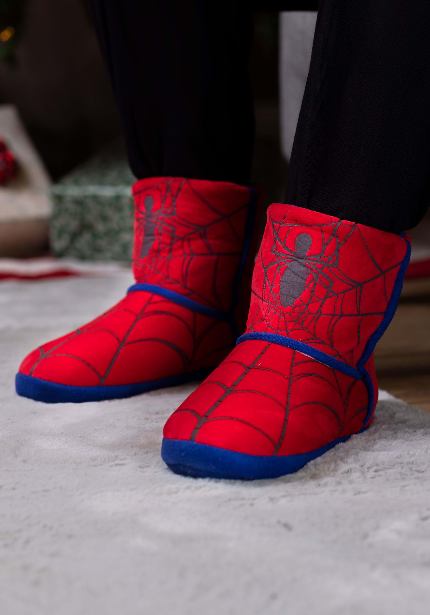 Spider-Man Boot Slipper for Adults