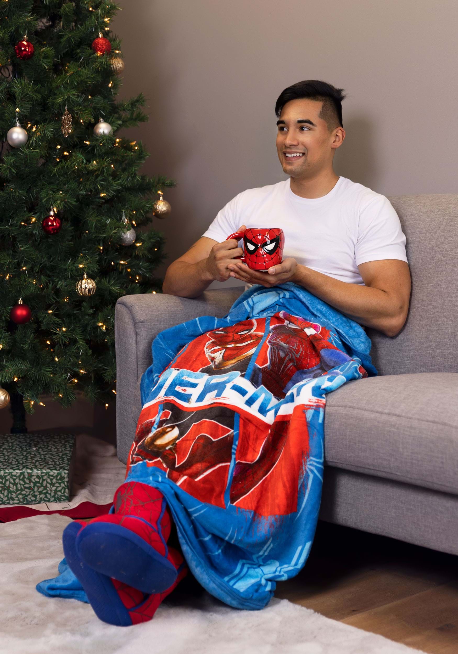 Spider-Man Boot Slipper for Adults