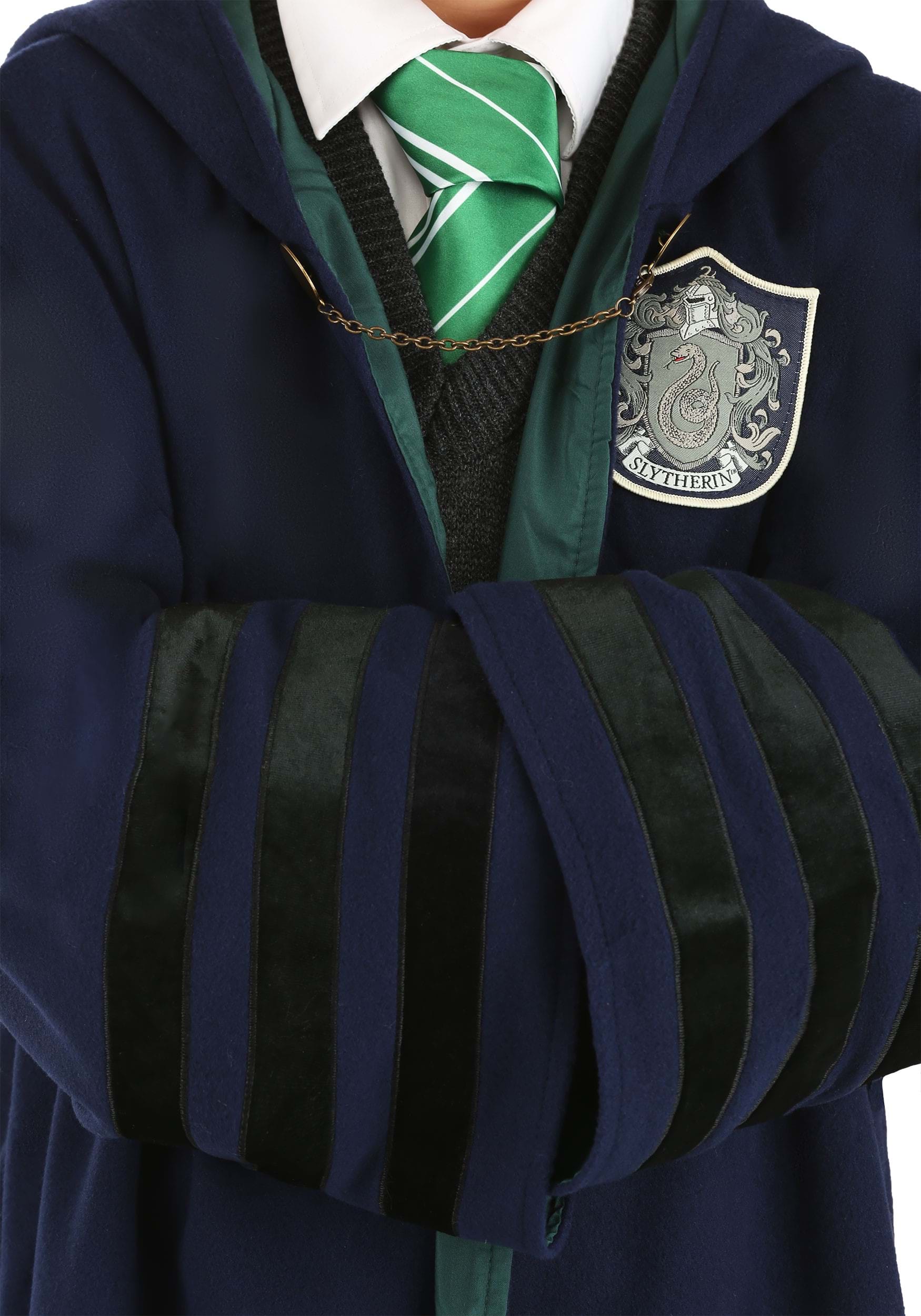 Vintage Kids Hogwarts Slytherin Costume Robe