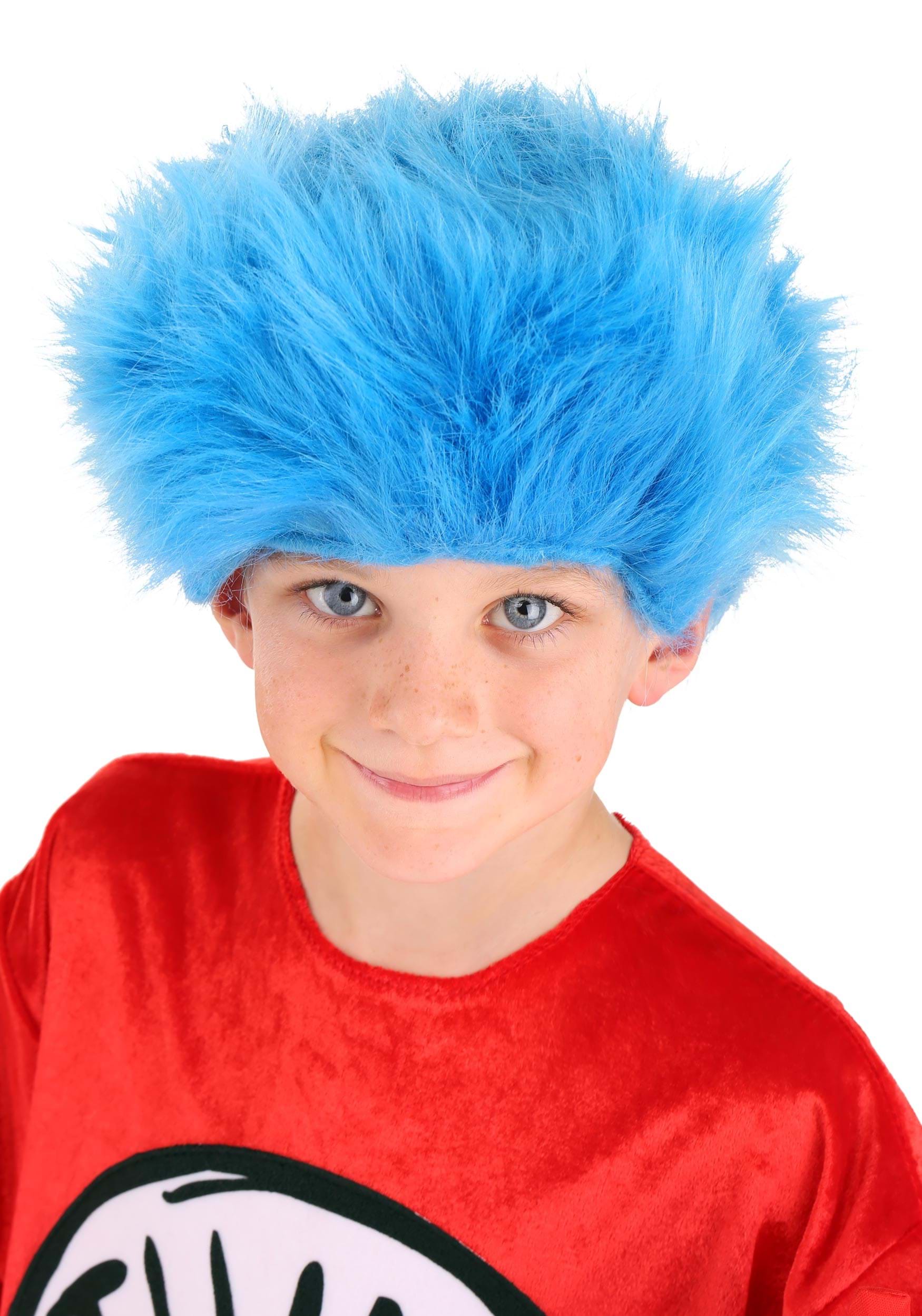 Dr. Seuss Thing 1 & Thing 2 Kid's Costume 3 Dr. Seuss Thing 1 & Thing 2 Kid's Costume