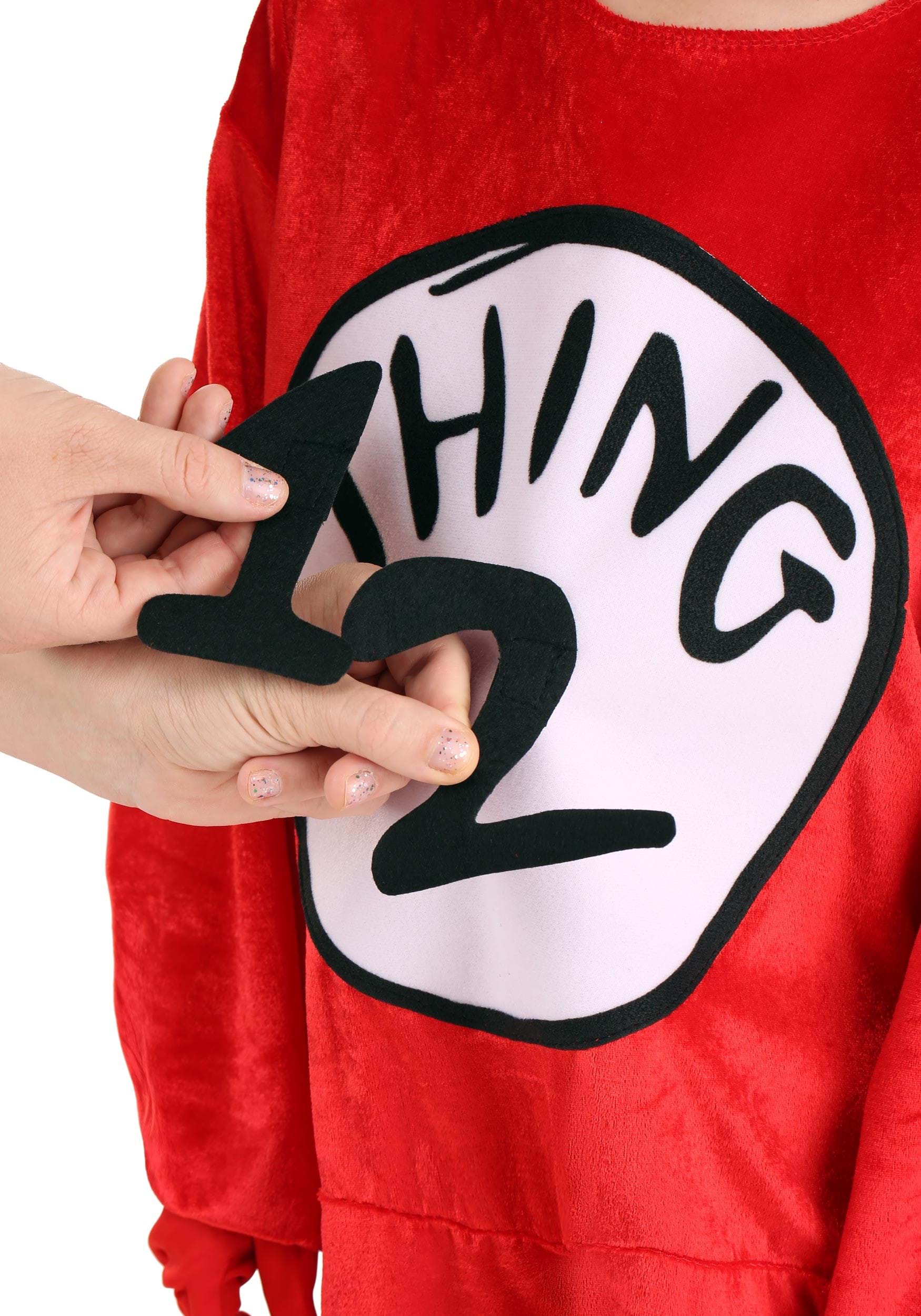 Dr. Seuss Thing 1 & Thing 2 Kid's Costume 4 Dr. Seuss Thing 1 & Thing 2 Kid's Costume