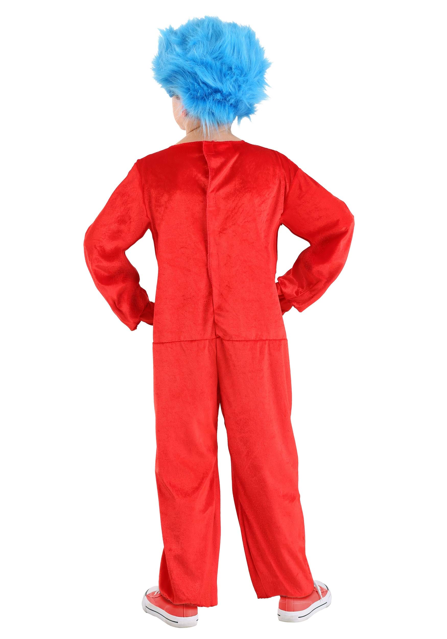 Dr. Seuss Thing 1 & Thing 2 Kid's Costume 5 Dr. Seuss Thing 1 & Thing 2 Kid's Costume