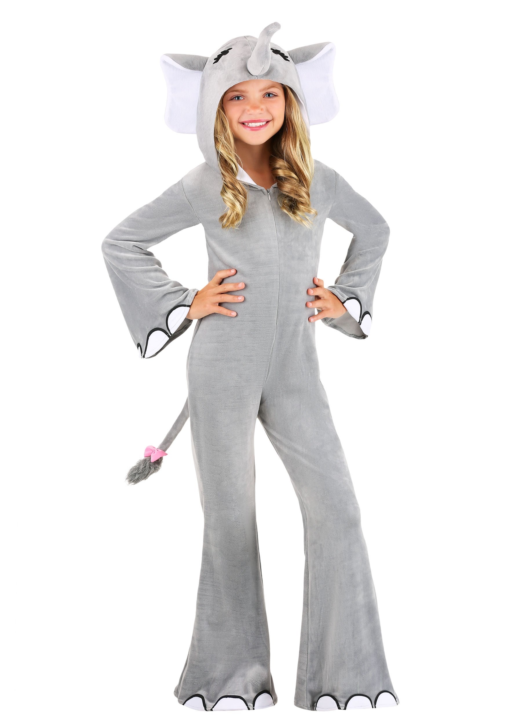 Wild Elephant Girl's Costume 1 Wild Elephant Girl's Costume
