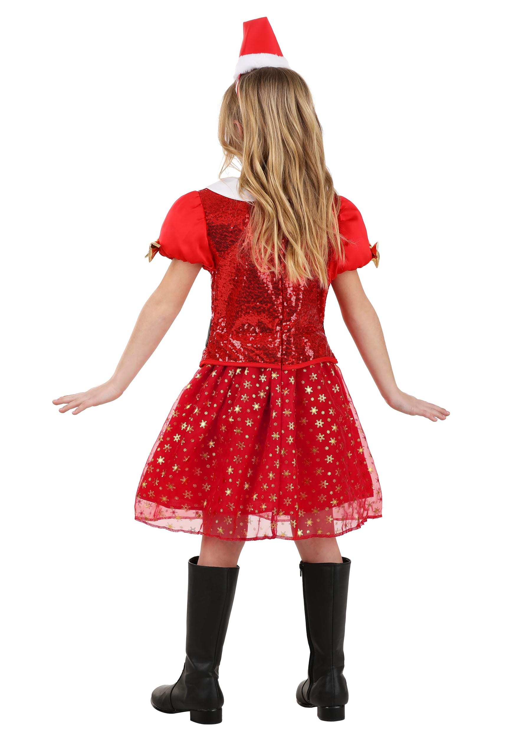 Christmas Girl's Santa Dress 2 Christmas Girl's Santa Dress
