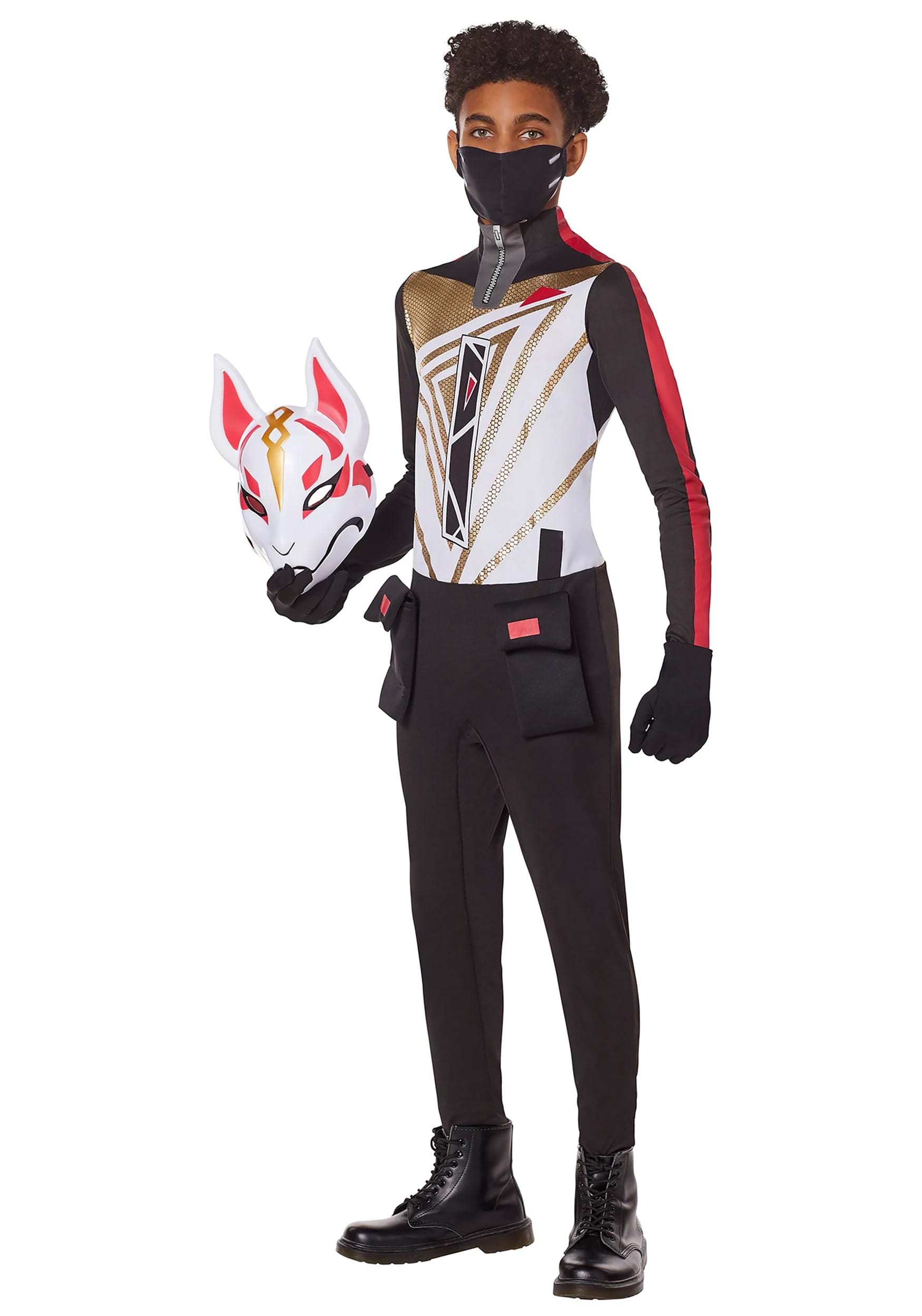 Kid's Fortnite Drift Costume Jumpsuit