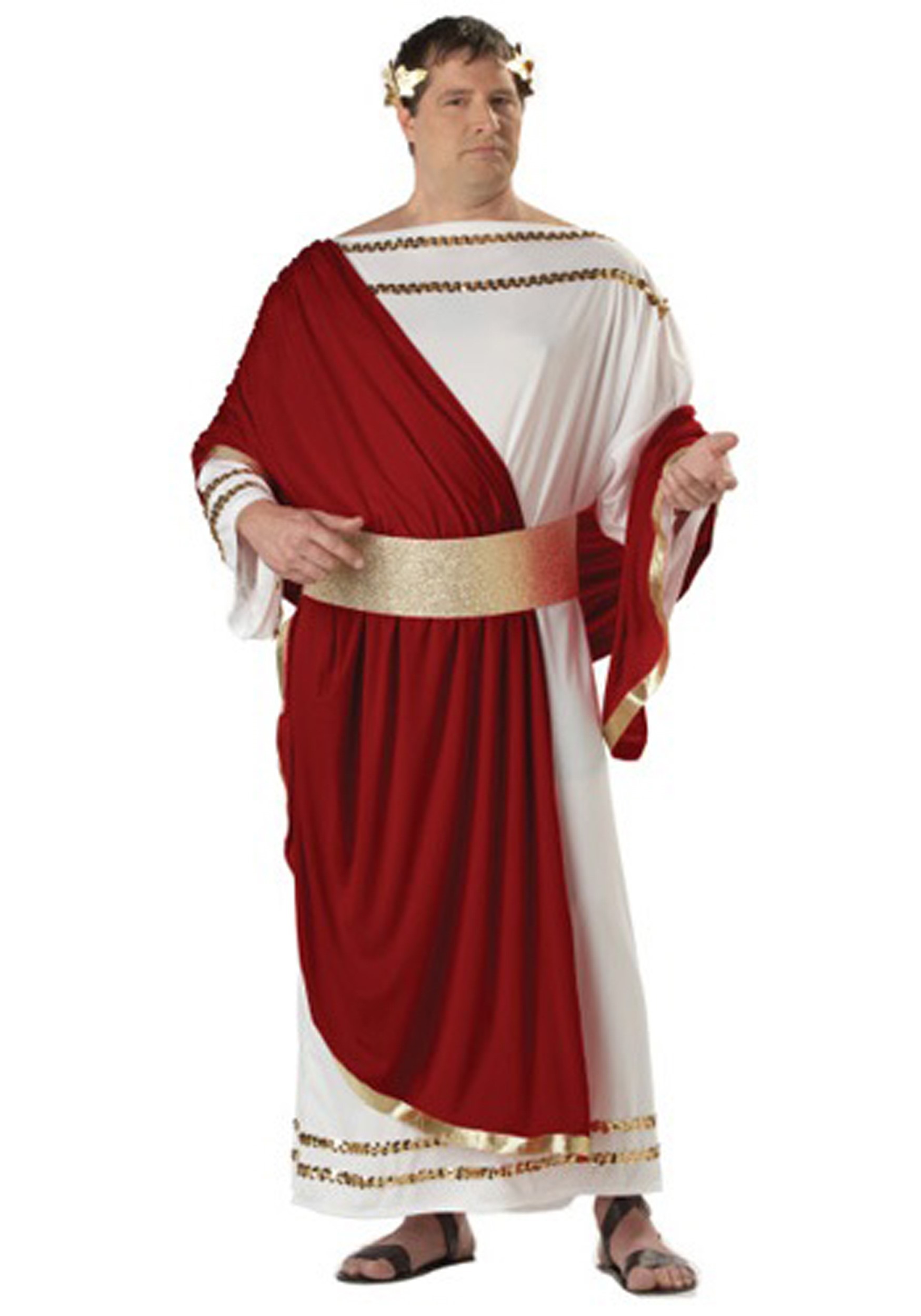 Men's Plus Size Caesar Costume