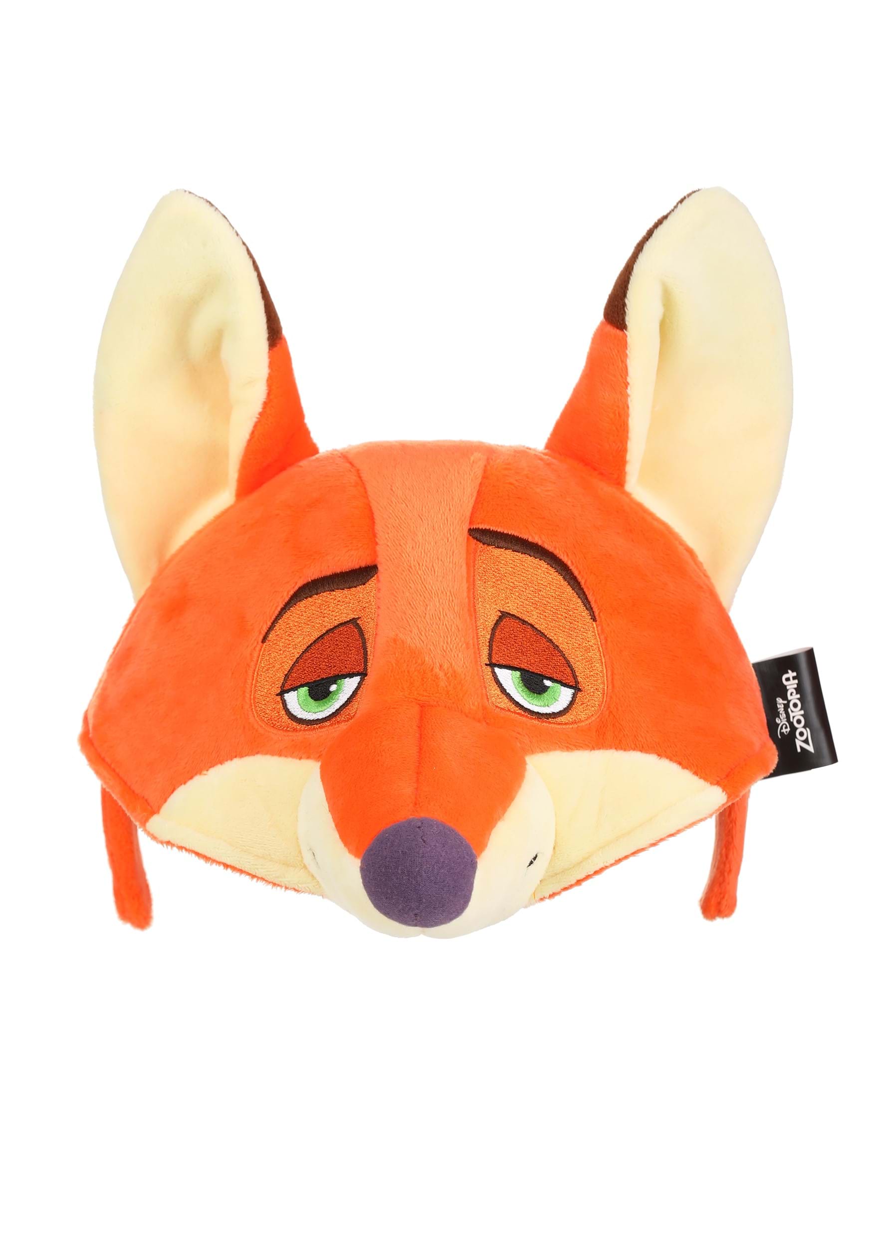 Disney Zootopia Nick Wilde Face Costume Soft Headband