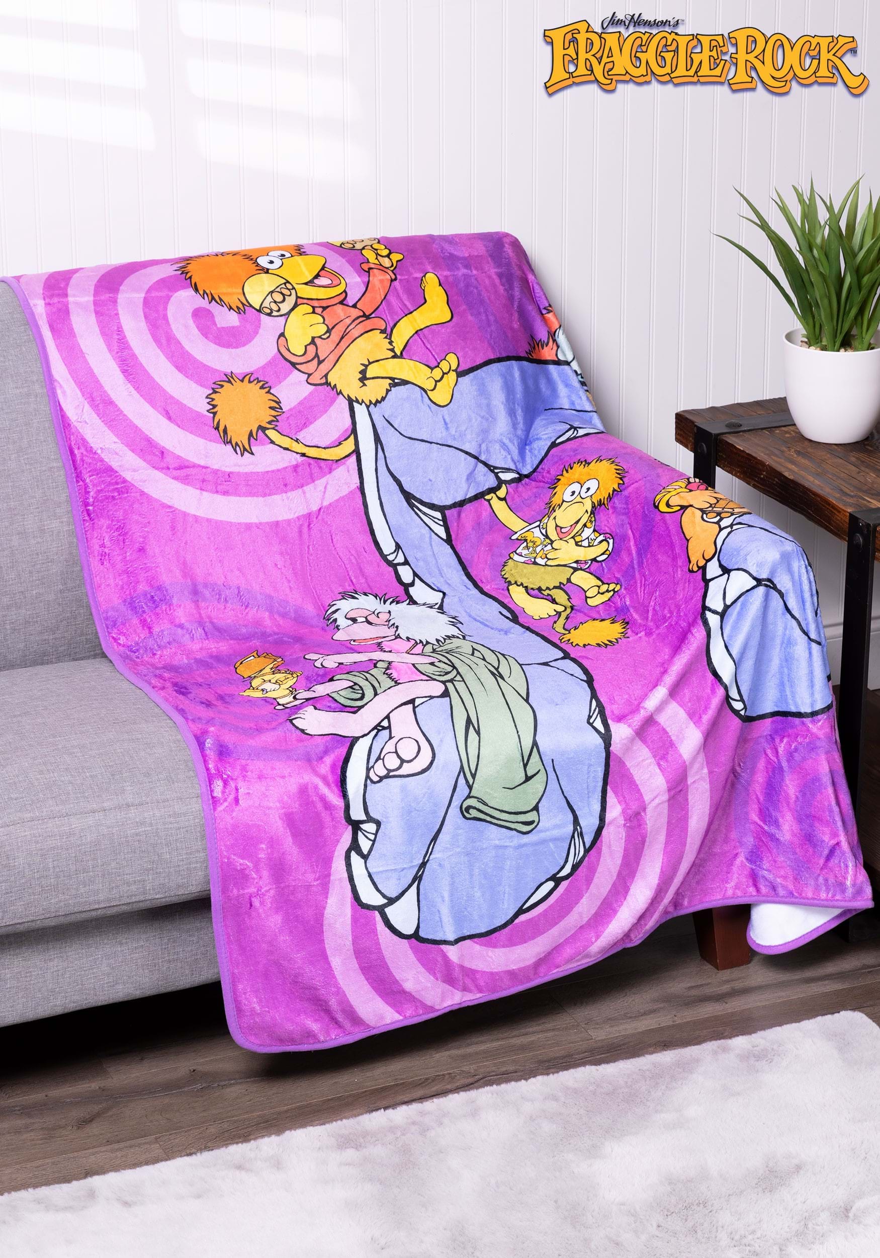 Fraggle Rock 60 x 48 Throw Blanket