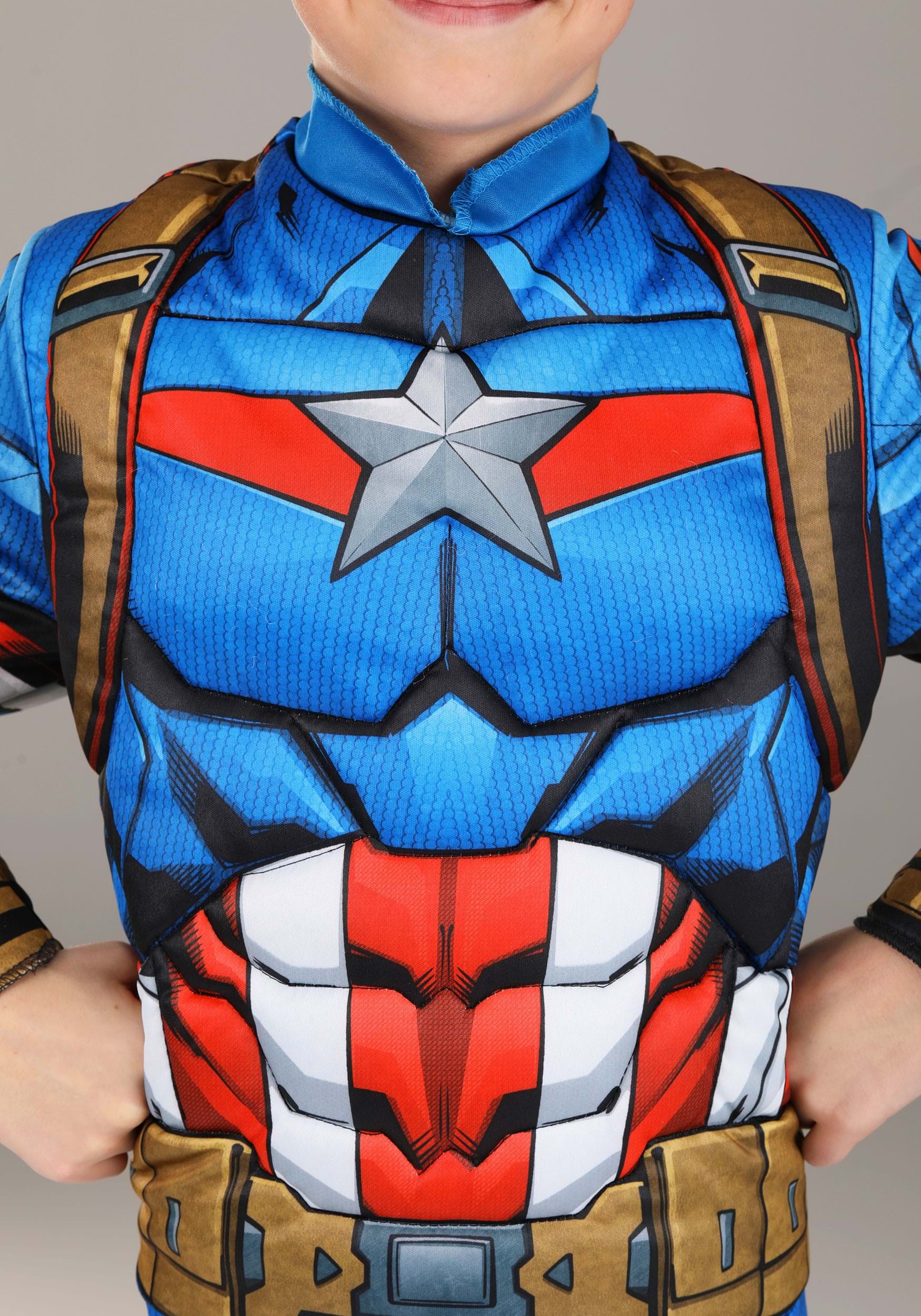 Captain America (Steve Rogers) Boy's Costume