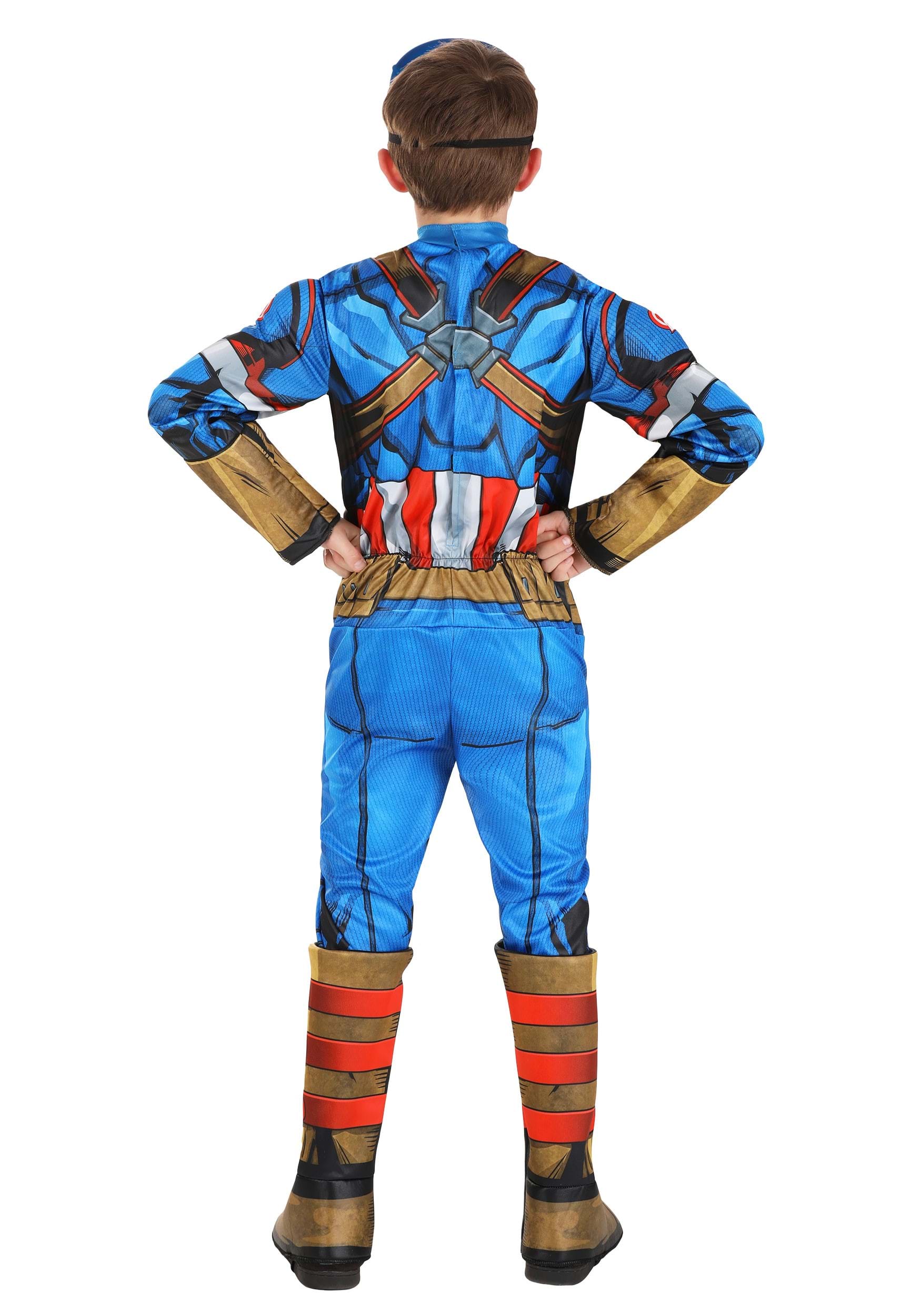 Captain America (Steve Rogers) Boy's Costume