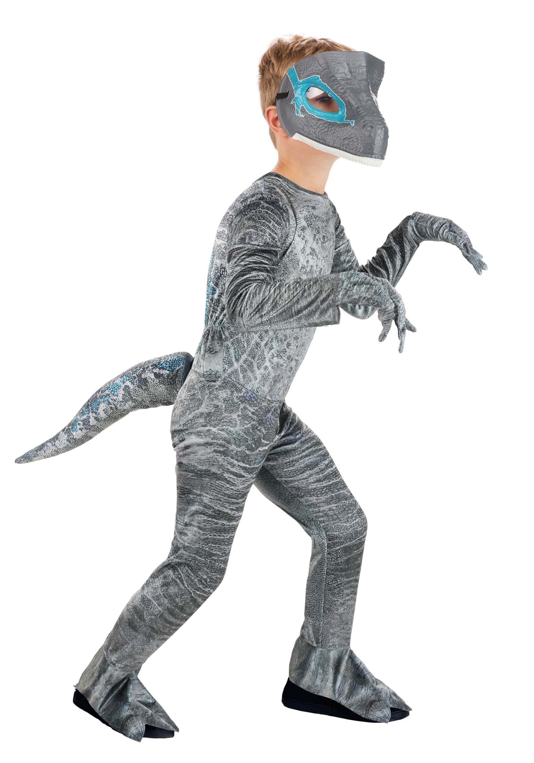 Kid's Jurassic Park Deluxe Blue Costume