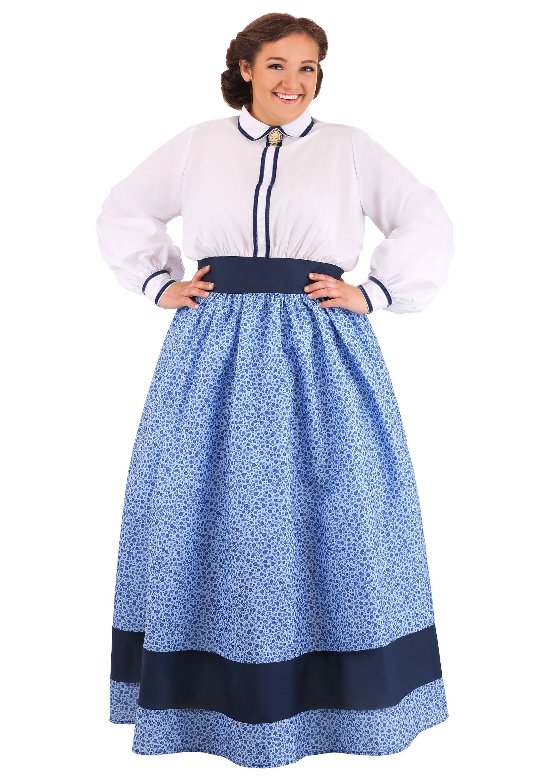 Plus Size Women's Prairie Costume Dress