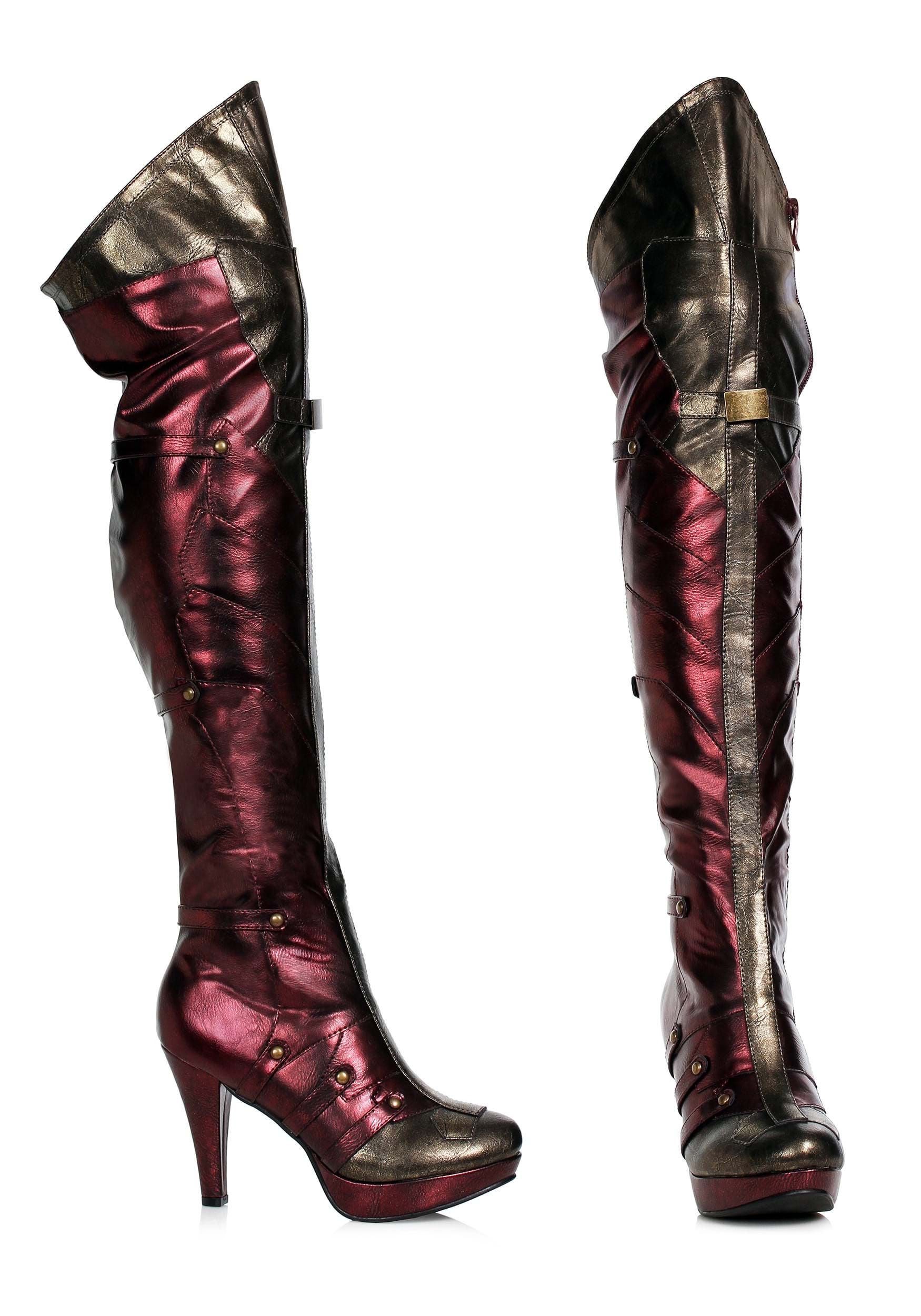 Wonder Hero Costume Boots for Women 1 Wonder Hero Costume Boots for Women