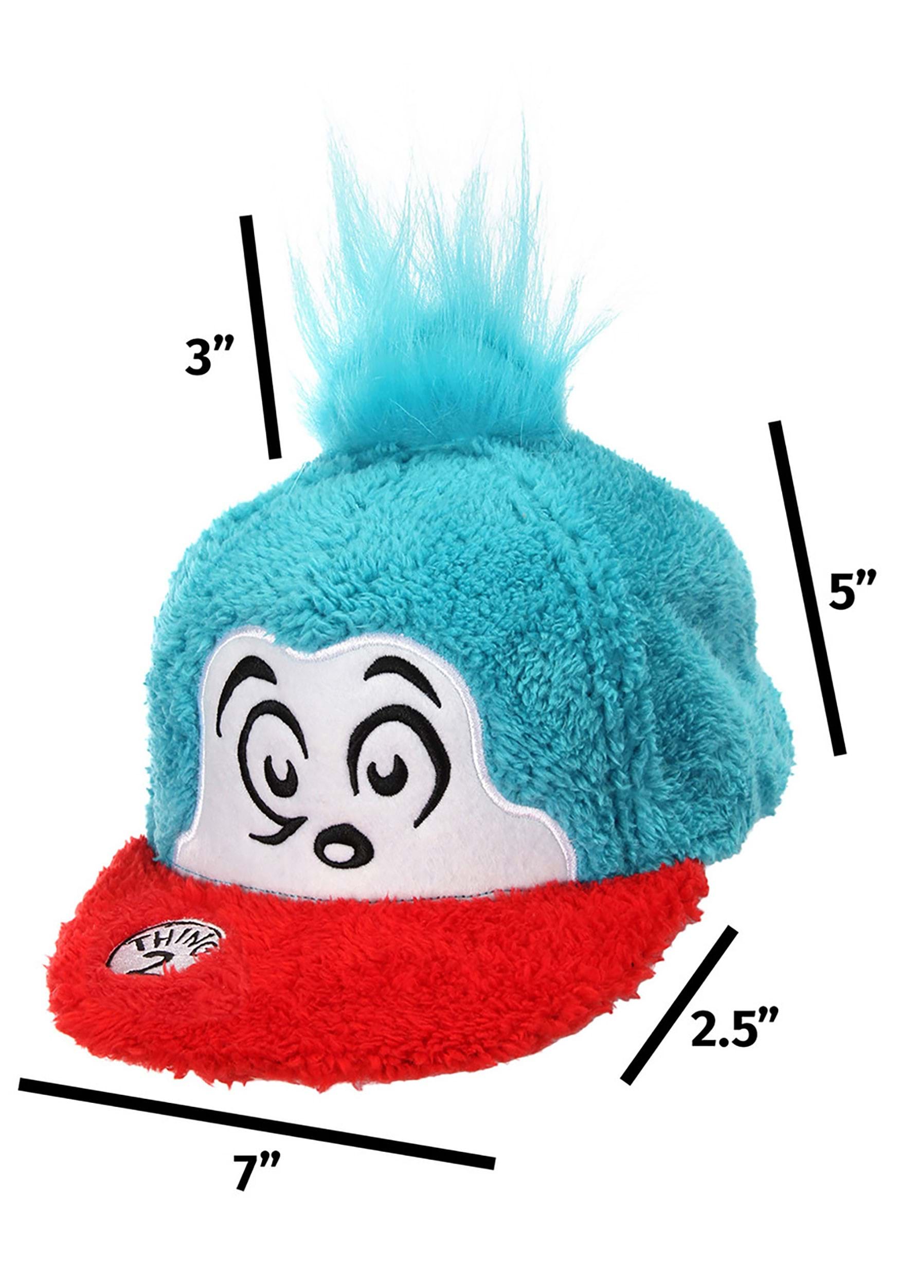 Dr. Seuss Thing 2 Adult/Child Fuzzy Cap