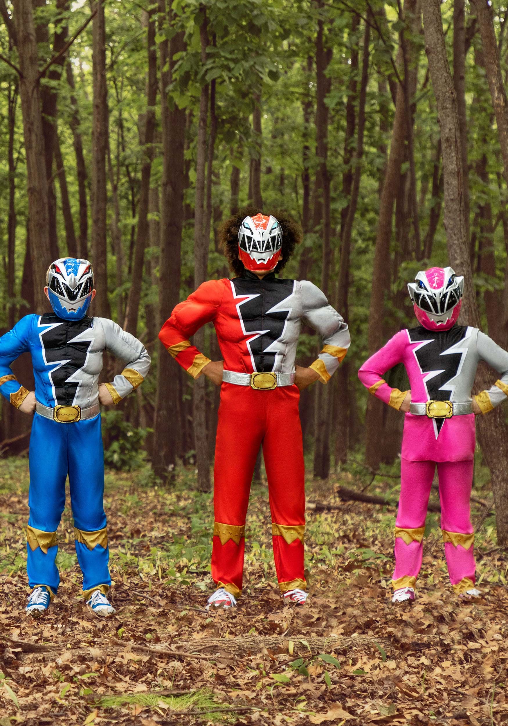 Power Rangers Dino Fury Blue Ranger Costume for Kids