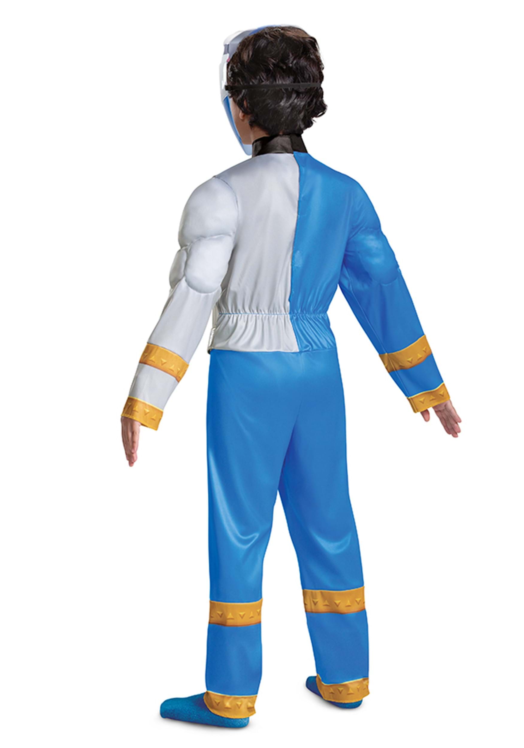 Power Rangers Dino Fury Blue Ranger Costume for Kids
