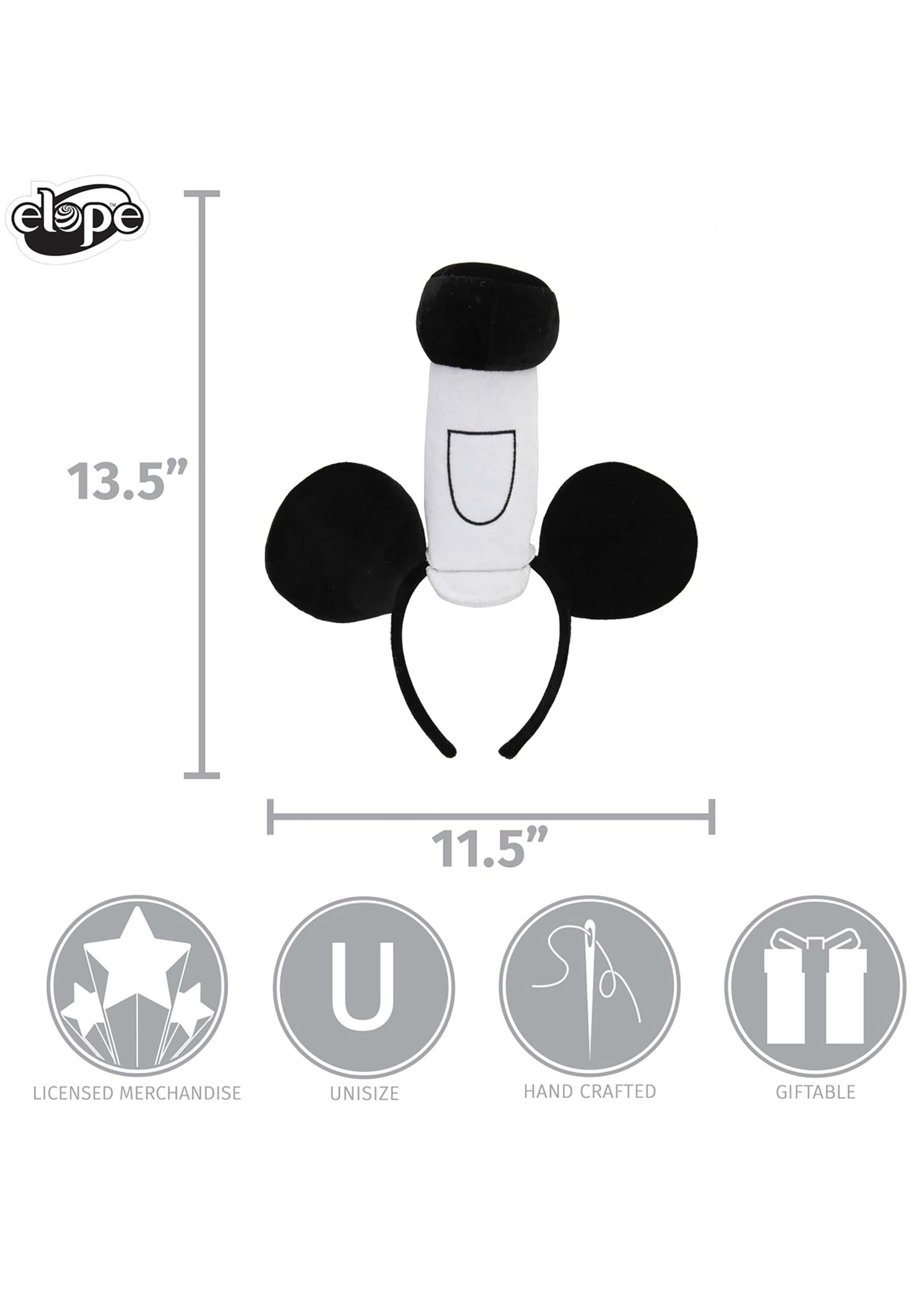 Steamboat Willie Headband