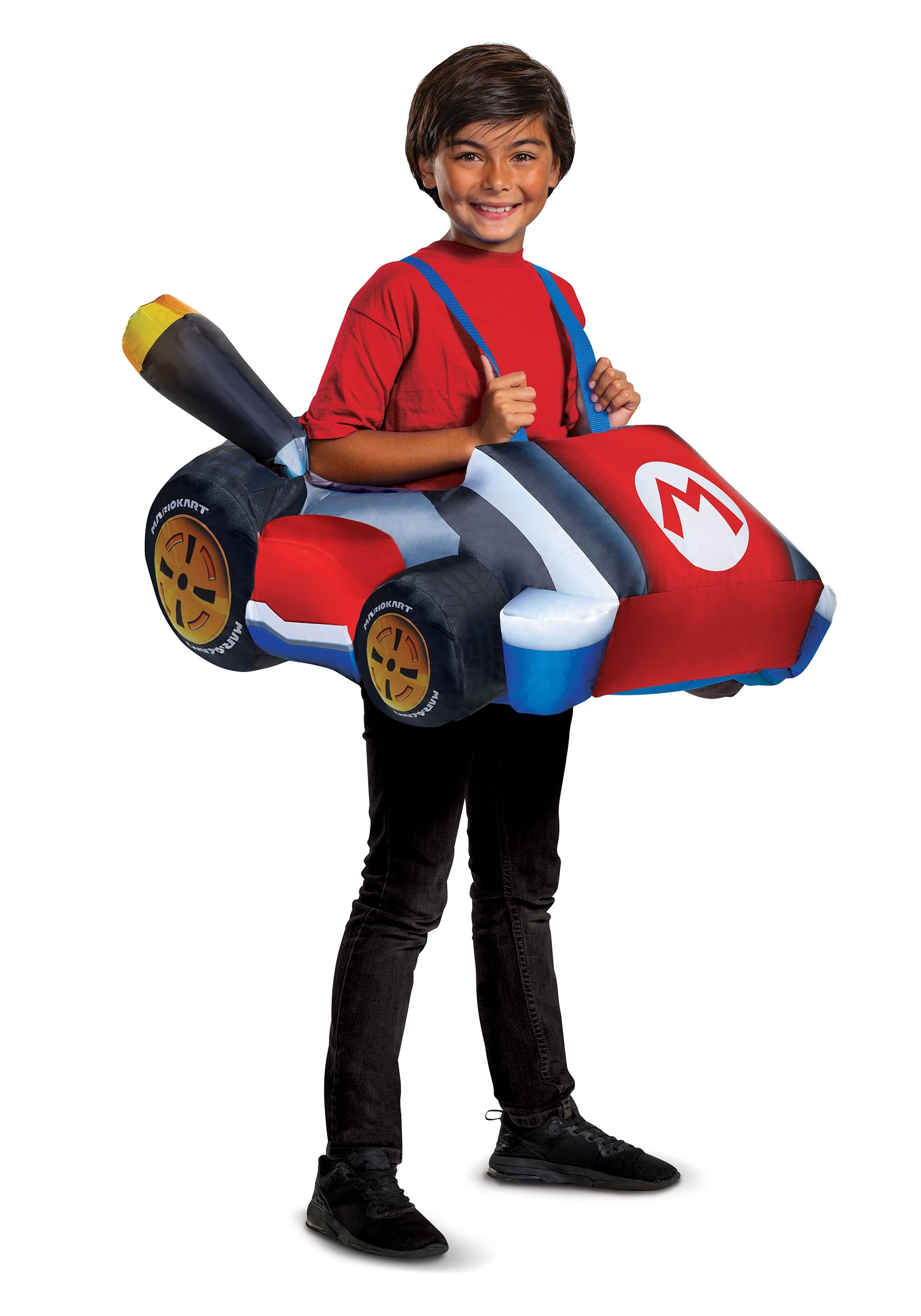 Kids Mario Kart Inflatable Kart Costume
