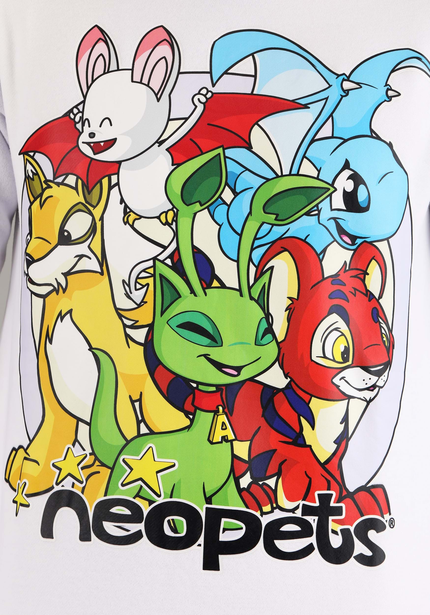 Cakeworthy Adult Classic Neopets Crewneck Sweater