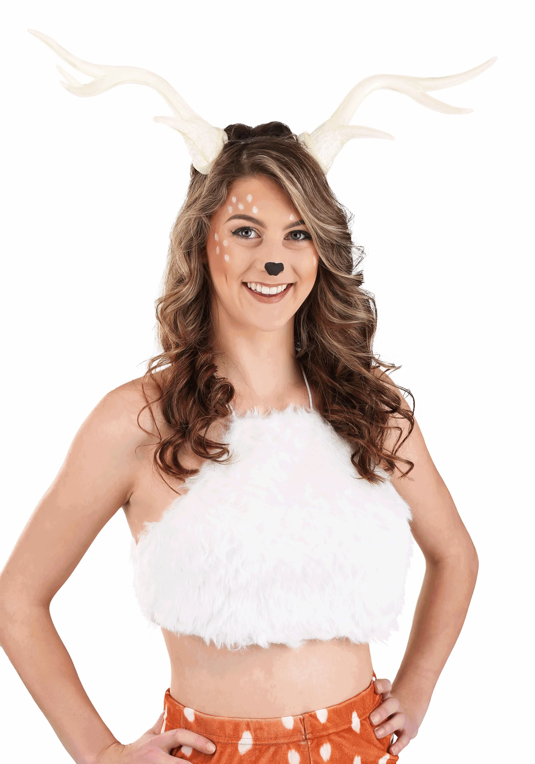 Light-Up Multicolor LumenHorns Costume Deer Antlers