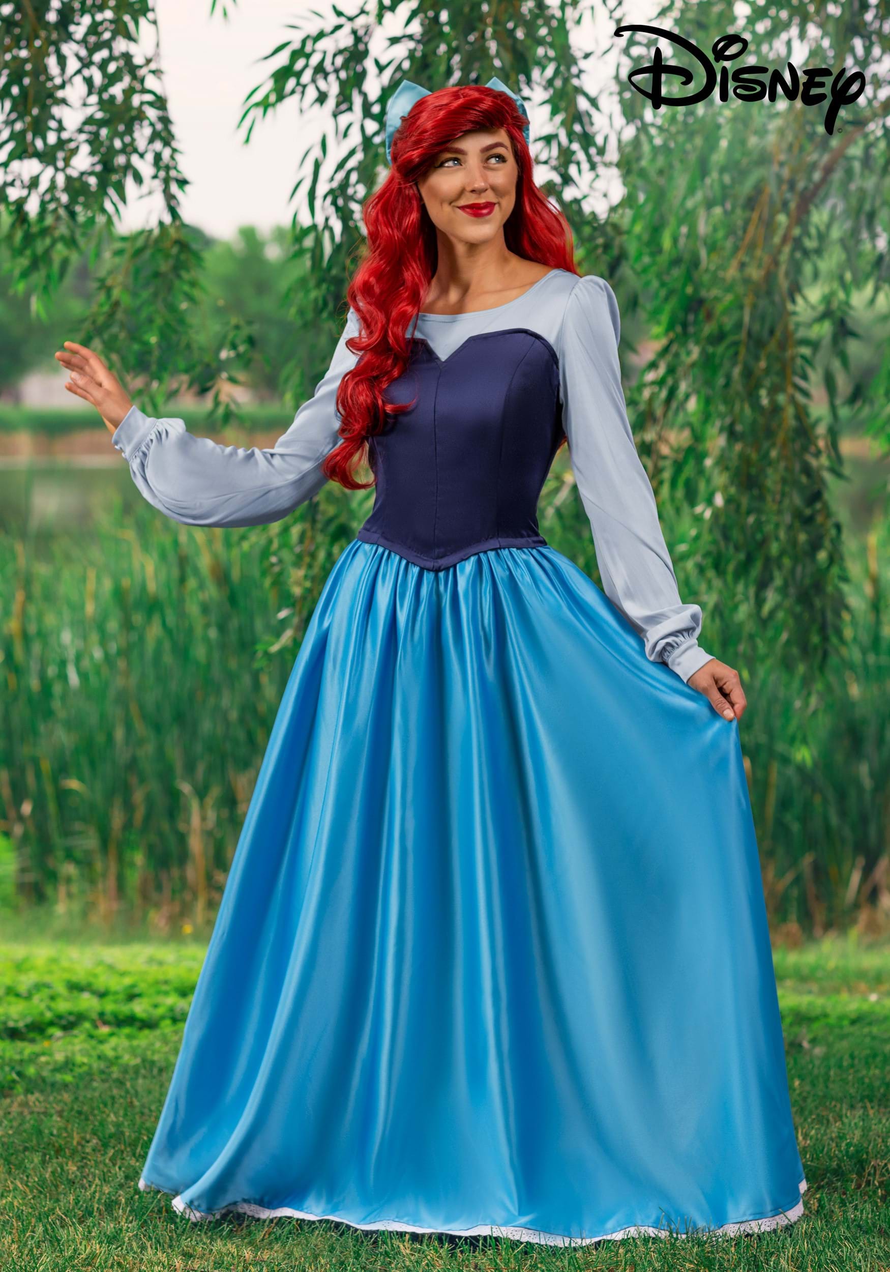 Ariel Blue Dress Costume for Women