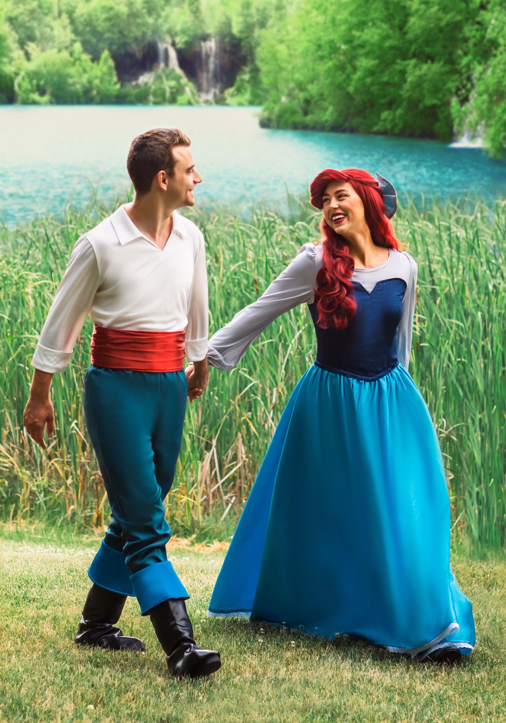Ariel Blue Dress Costume for Women